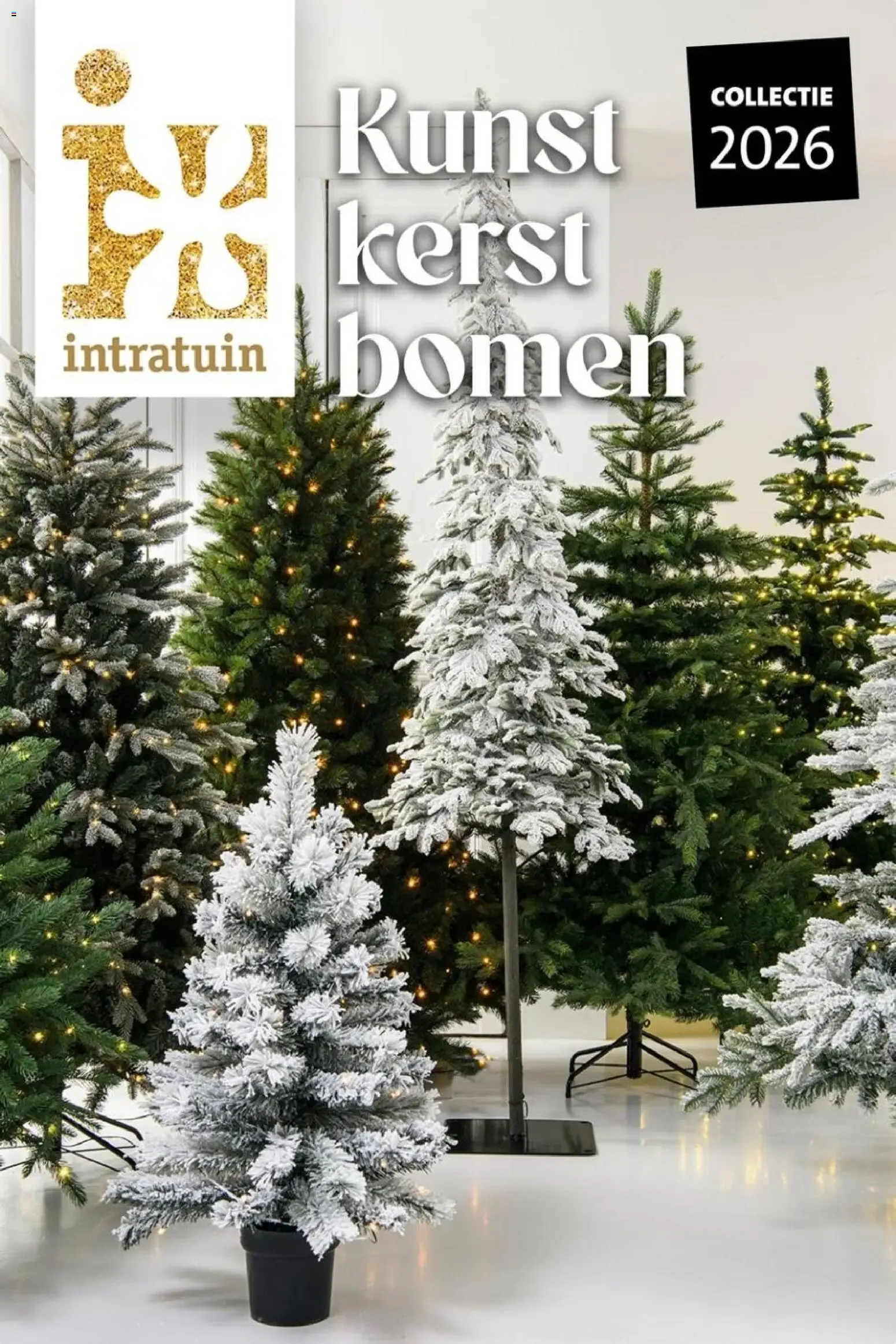 Intratuin Kunst kerst bomen Collectie 2026 van 9 oktober tot 23 december 2026 - Folder pagina 1