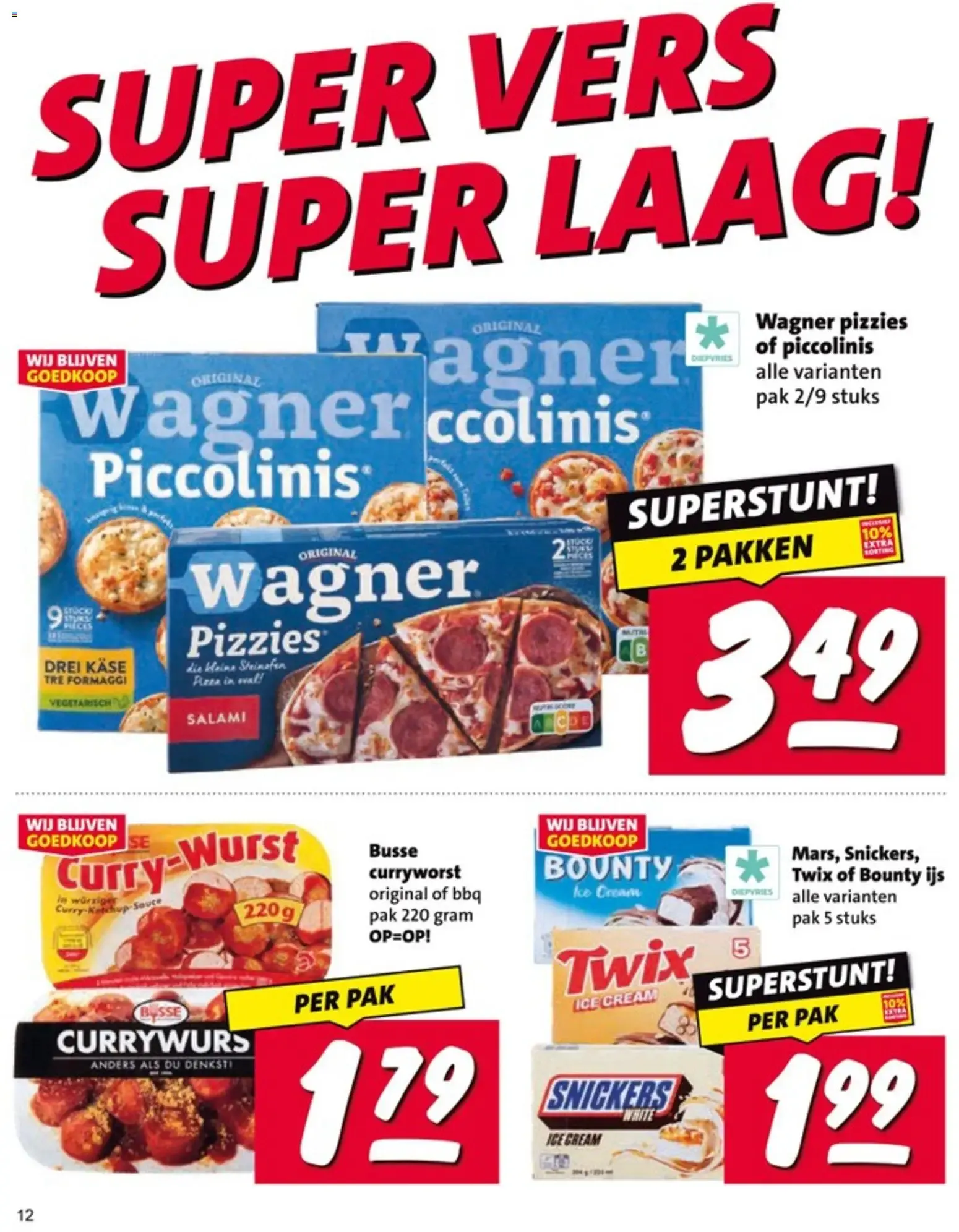 Nettorama Merkendiscount - Discount Prijs! van 3 augustus tot 9 augustus 2026 - Folder pagina 12