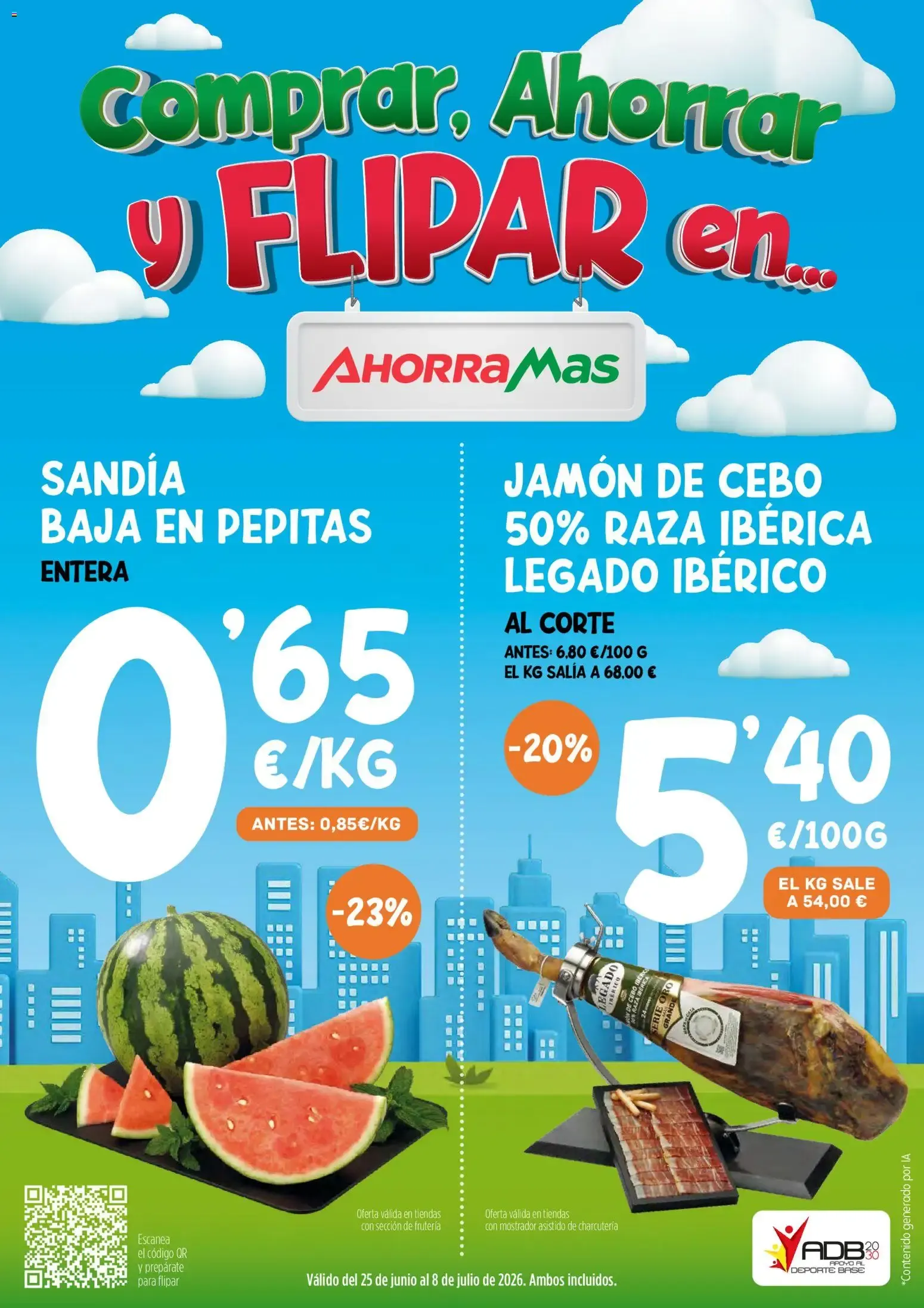 Catálogo de AhorraMas folleto del 25/06/2026 > Catálogo 25 de junio al 8 de julio 2026 - Página 1