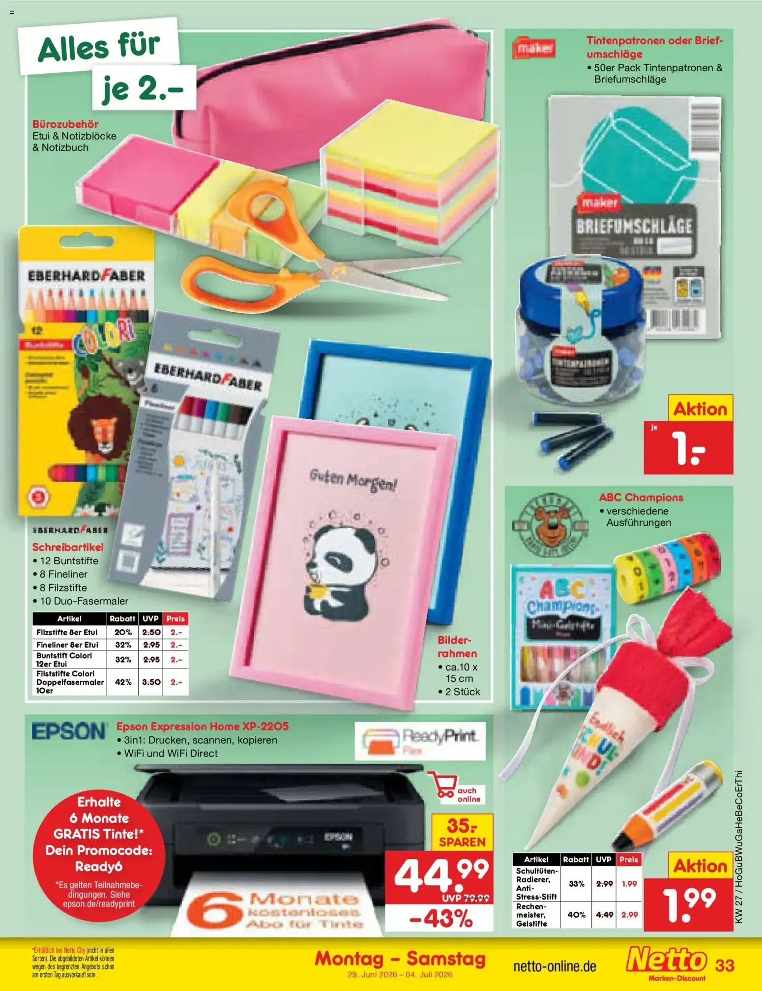 Netto Marken-Discount Prospekt (ab 29.06.2026) » Angebote von 29. Juni bis 4. Juli 2026 - Prospekt seite 49