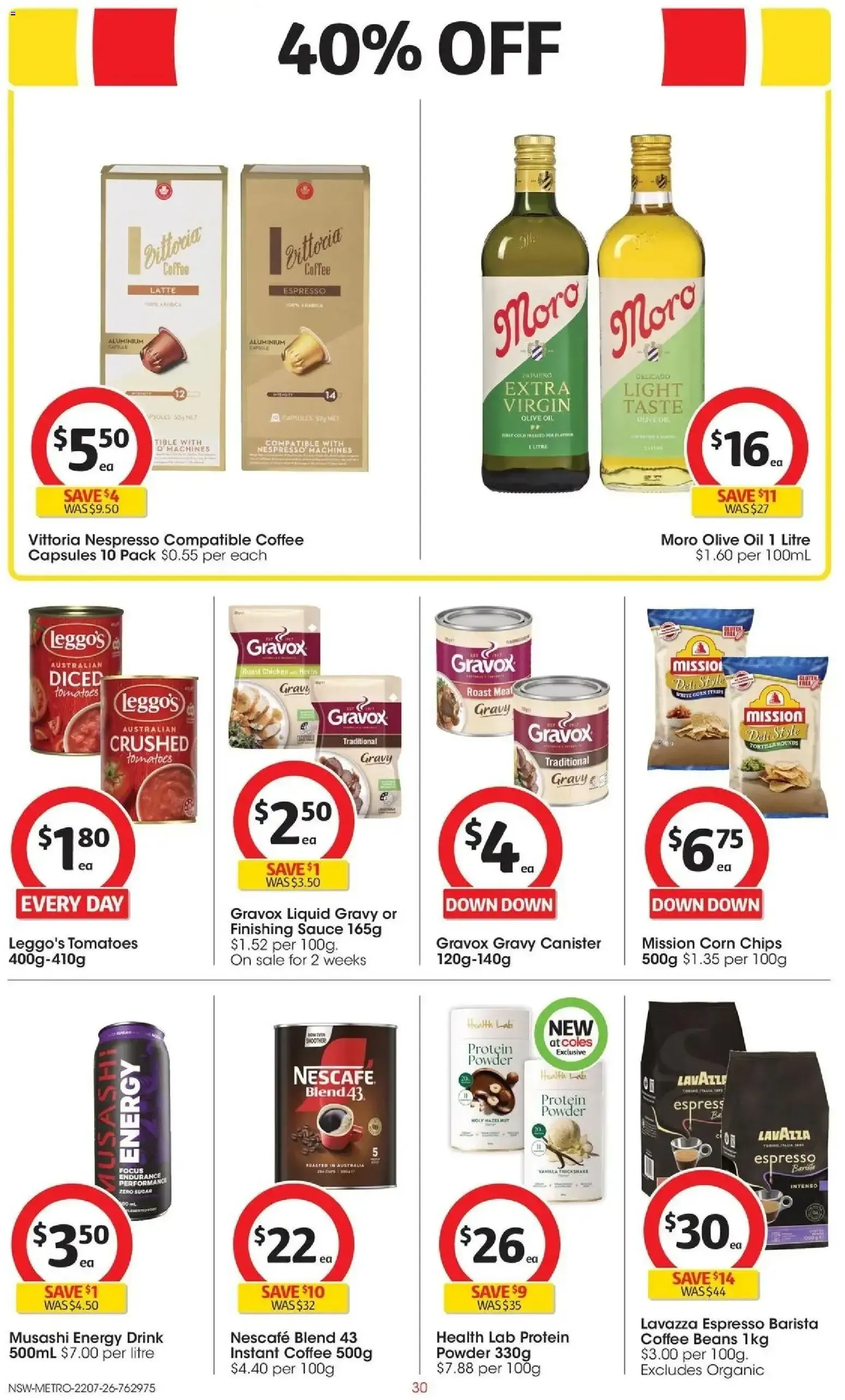Coles catalogue valid from 22/07/2026 > Online Australia - Catalogue valid from 22 July to 28 July 2026 - page 30