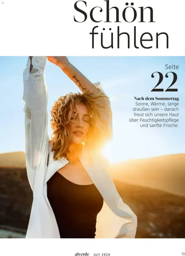 dm Magazin alverde - Mit Mission bei Miss Germany von 1. Juli bis 31. Juli 2026 - Prospekt seite 13