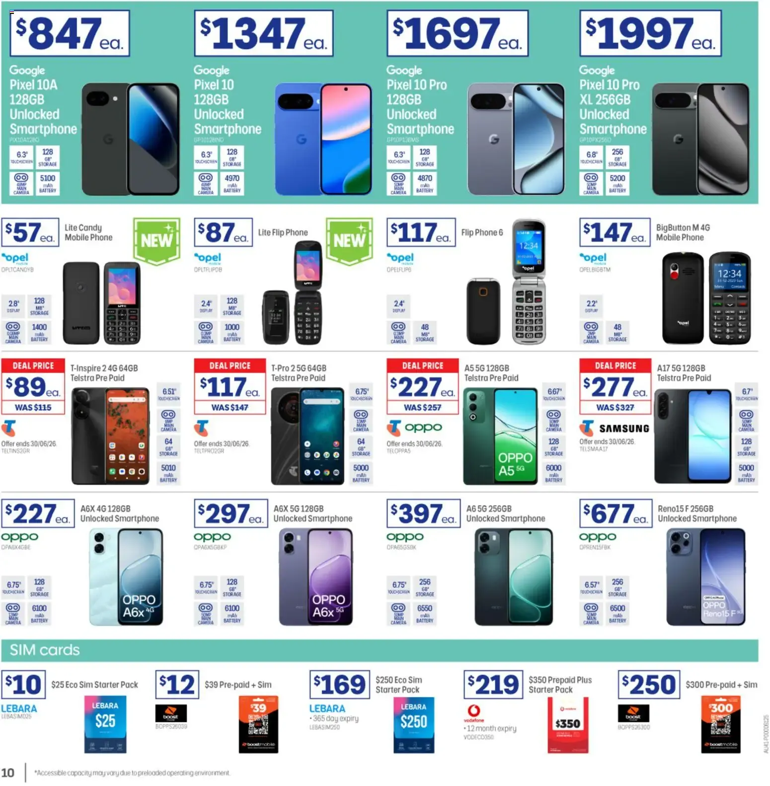 Officeworks catalogue - 28/05/2026 > weekly / monthly specials - Catalogue valid from 28 May to 30 June 2026 - page 10