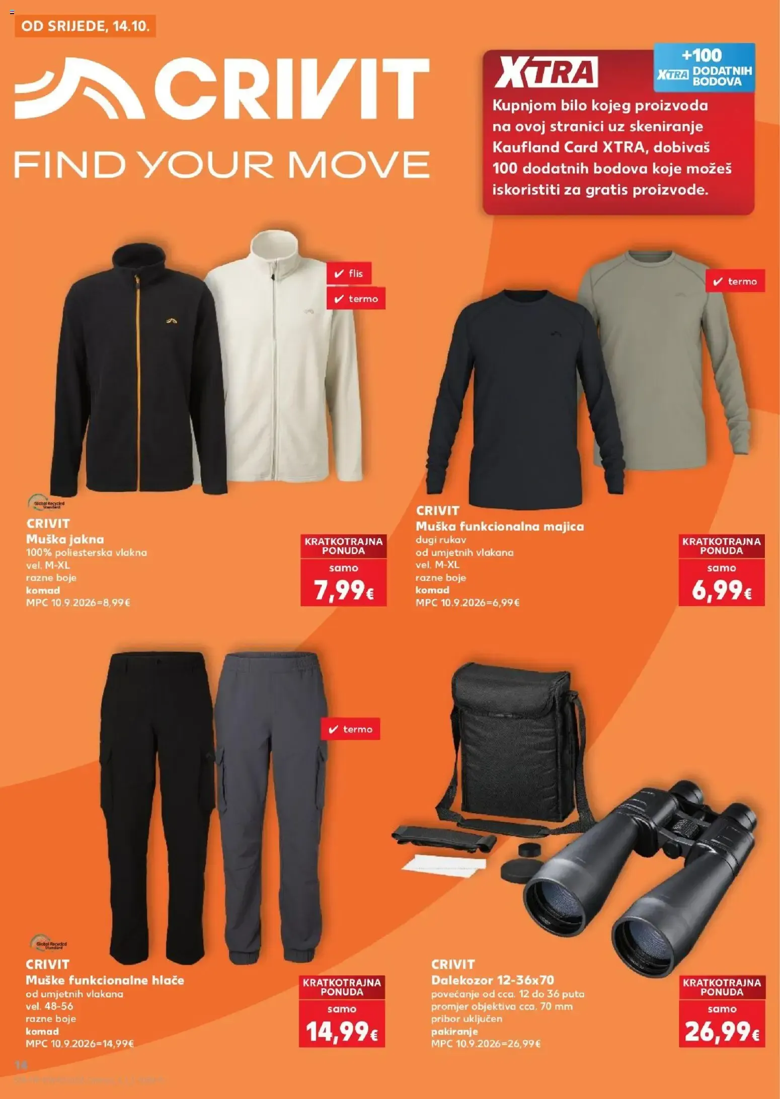 Katalog Kaufland Katalog novi od 14.10.2026 na listanje > letak digitalni od 14. listopada do 20. listopada 2026. - Pregled Stranica 14