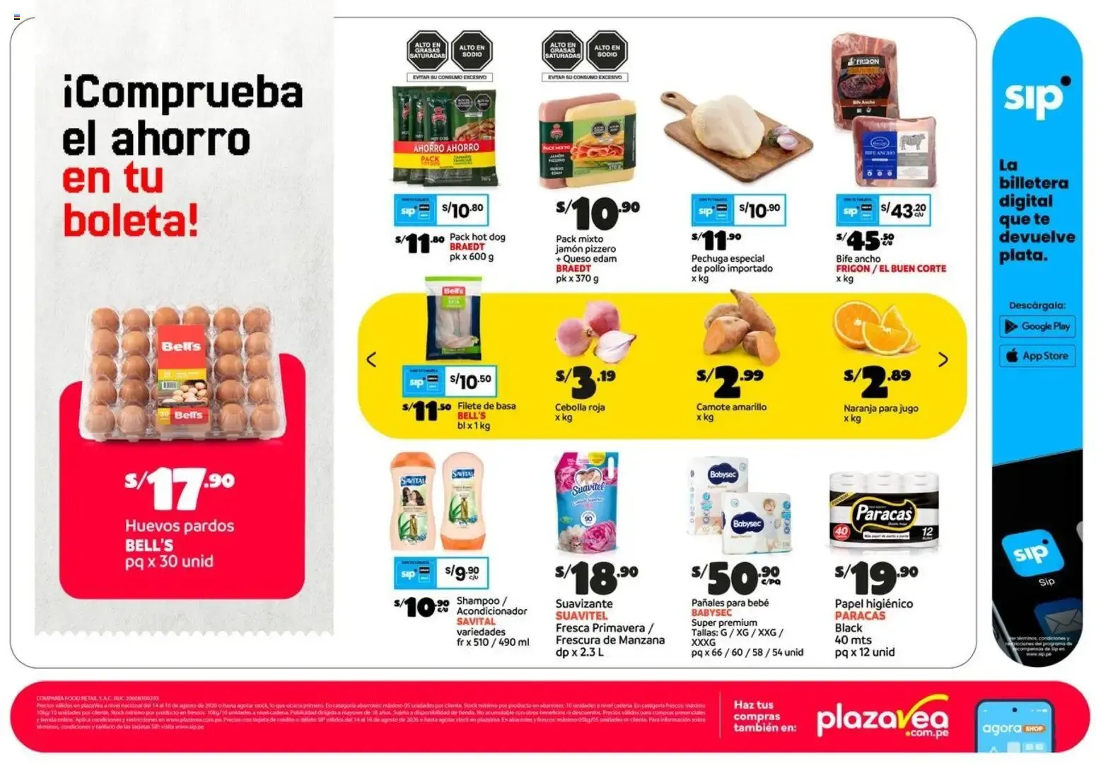 Catalogo de Plaza Vea - Precios bajos todos los días 14 de agosto al 16 de agosto 2026 - Pag 2