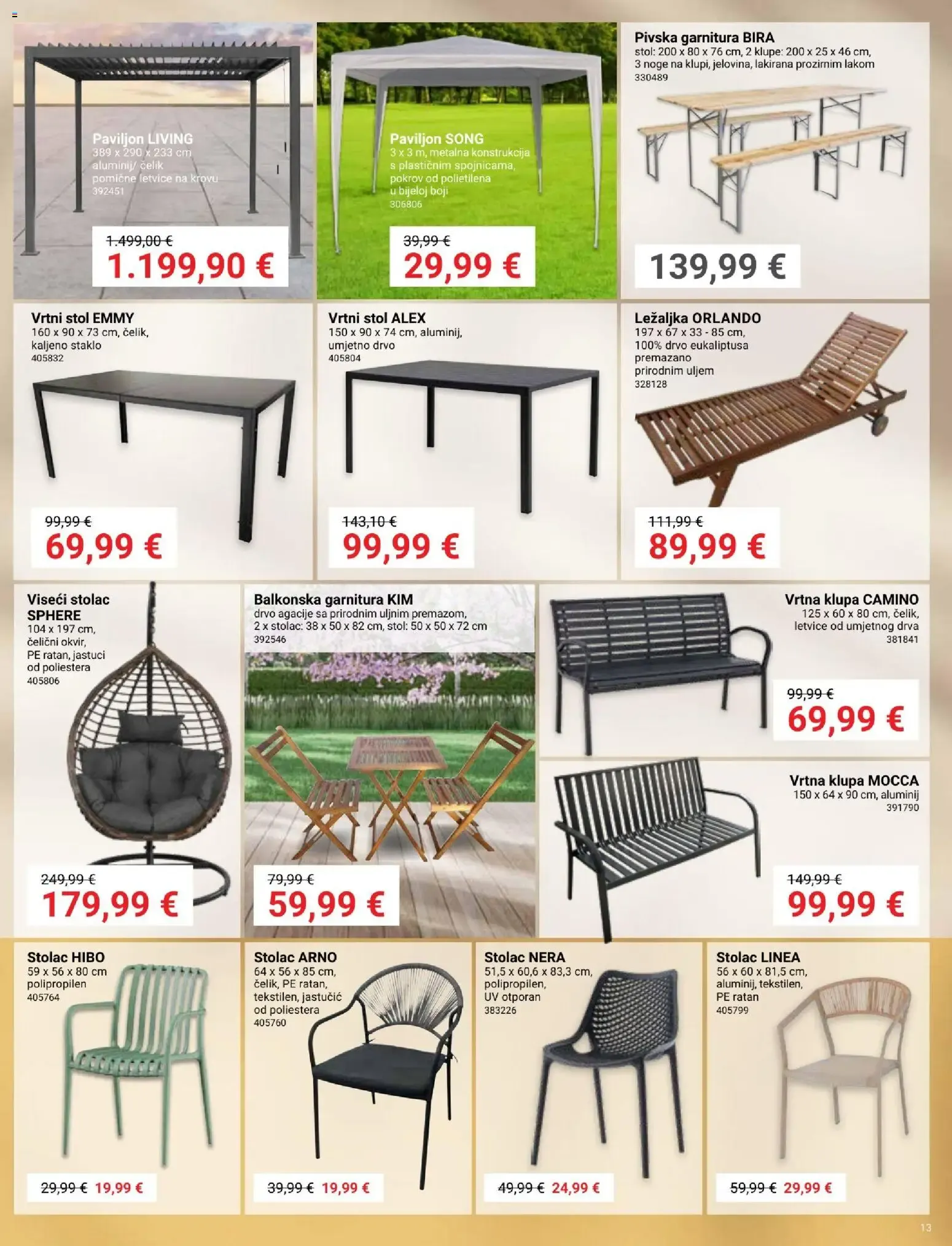 Katalog Vruće cijene peći i ogrjeva od 23. srpnja do 24. kolovoza 2026. - Pregled Stranica 13