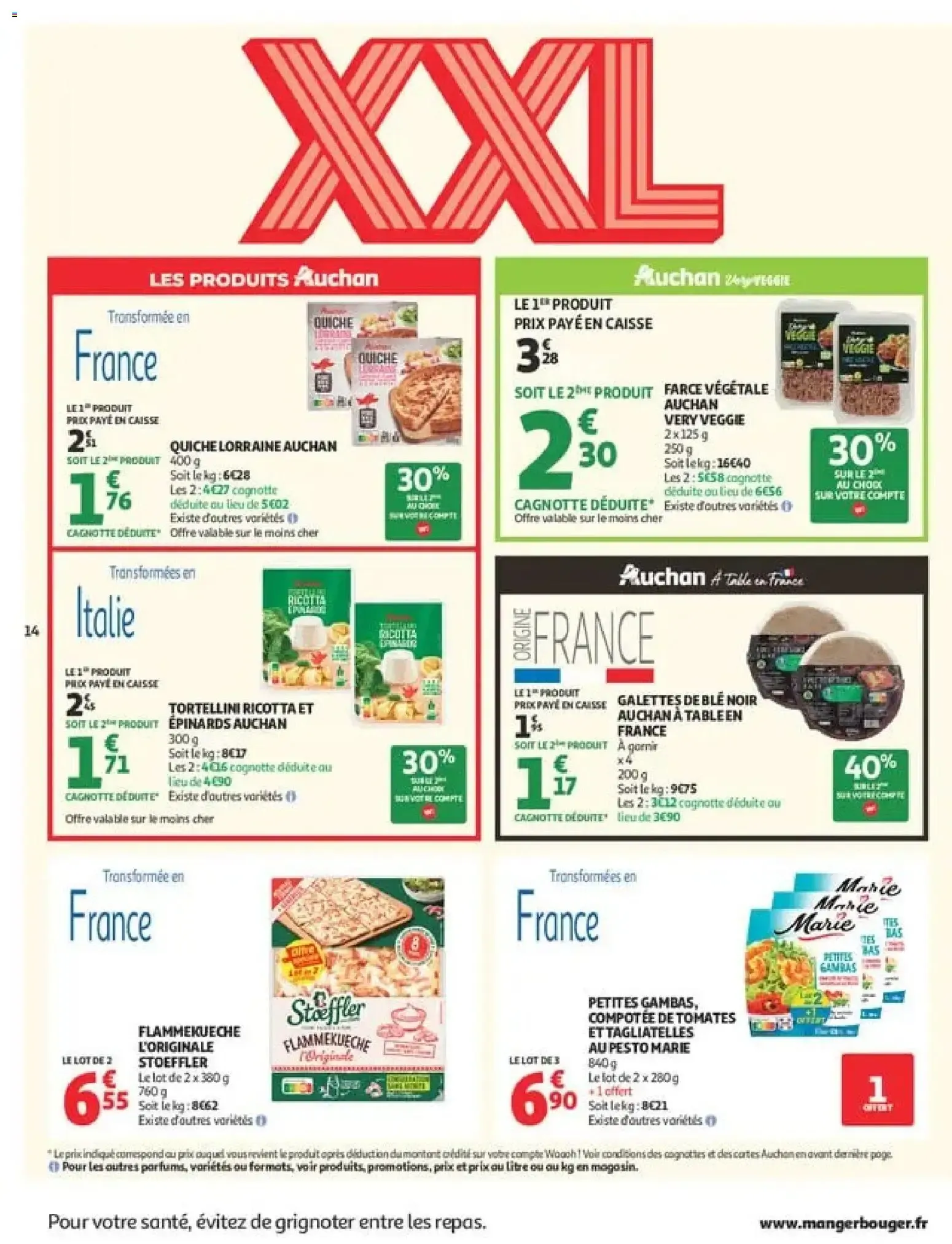 Auchan Halles d'automne supers à partir du 29/09/2026 - promo en ligne du 29 septembre au 10 octobre 2026 - Catalogue page 14