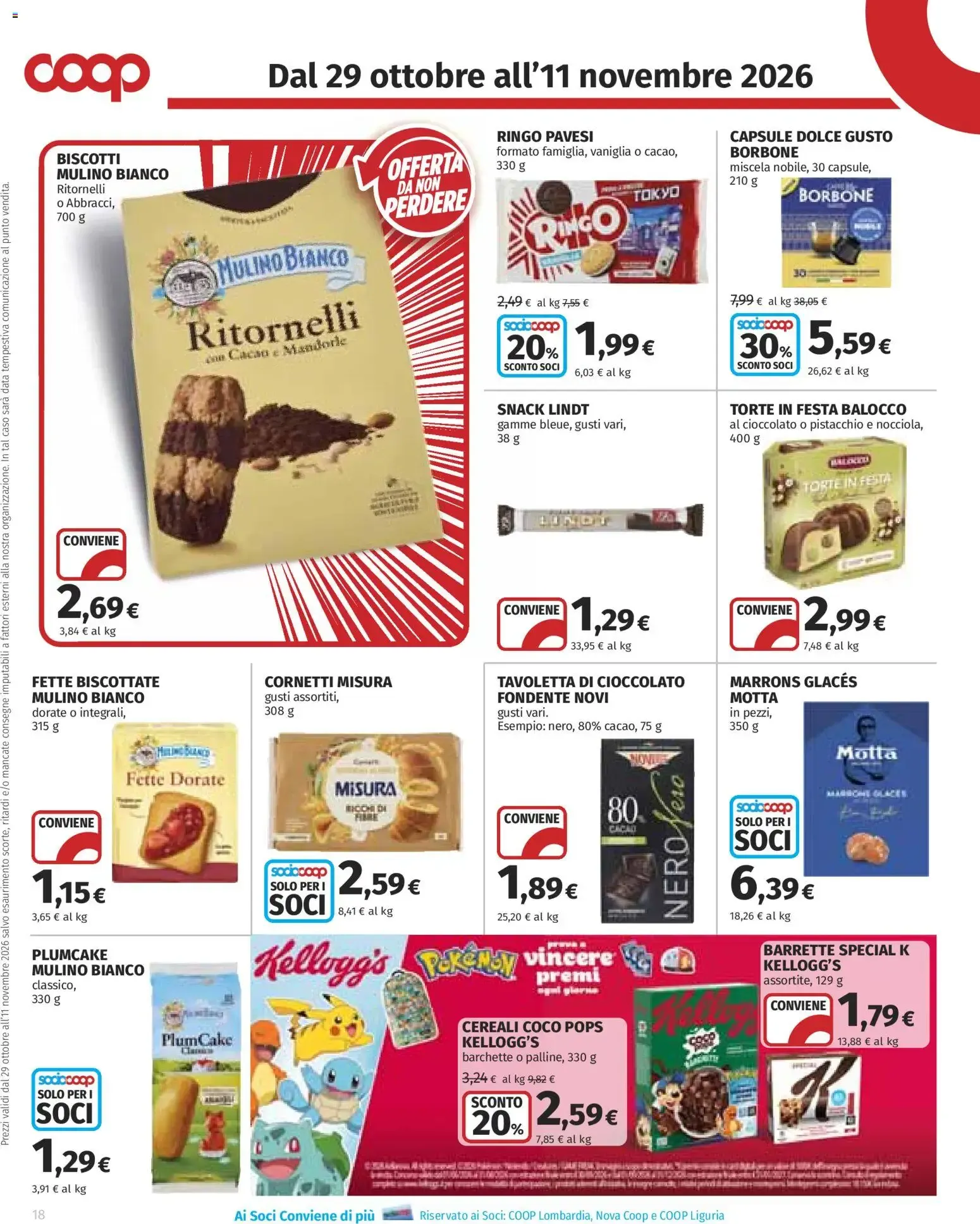 OFFERTE TOP Coop Superstore da 29 ottobre a 11 novembre di 2026 - Pagina del volantino 18