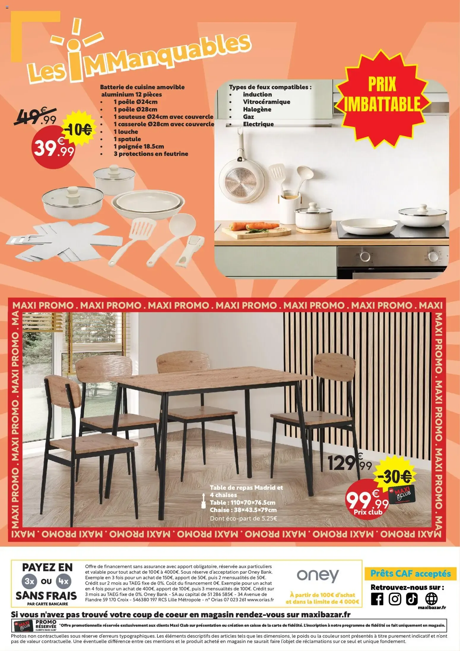 Maxi Bazar - Brochure anniversaire à partir du 02/09/2026 - promo en ligne du 2 septembre au 27 septembre 2026 - Catalogue page 20