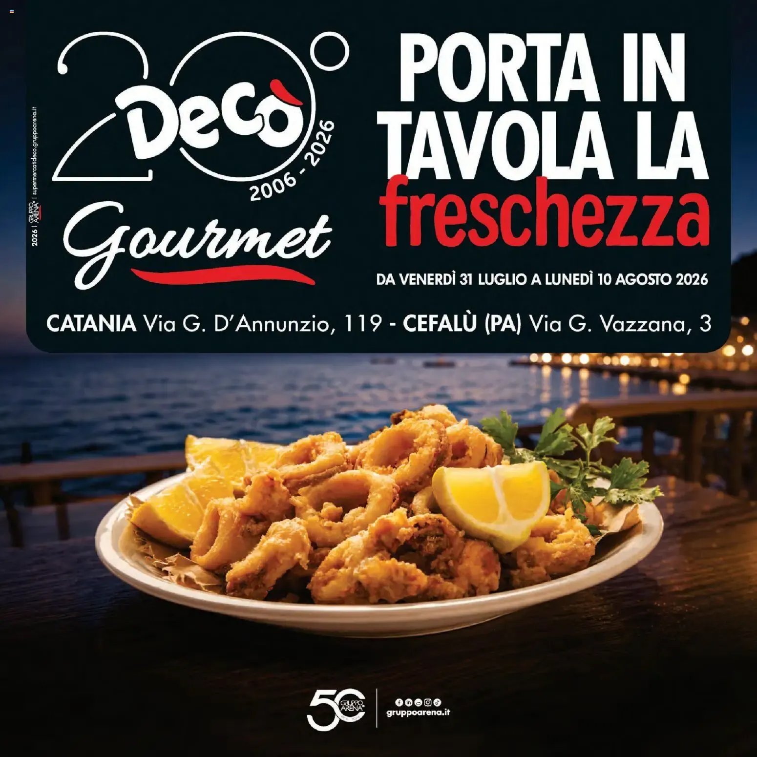 Decò Gourmet: Porta in tavola la freschezza da 31 luglio a 10 agosto di 2026 - Pagina del volantino 1