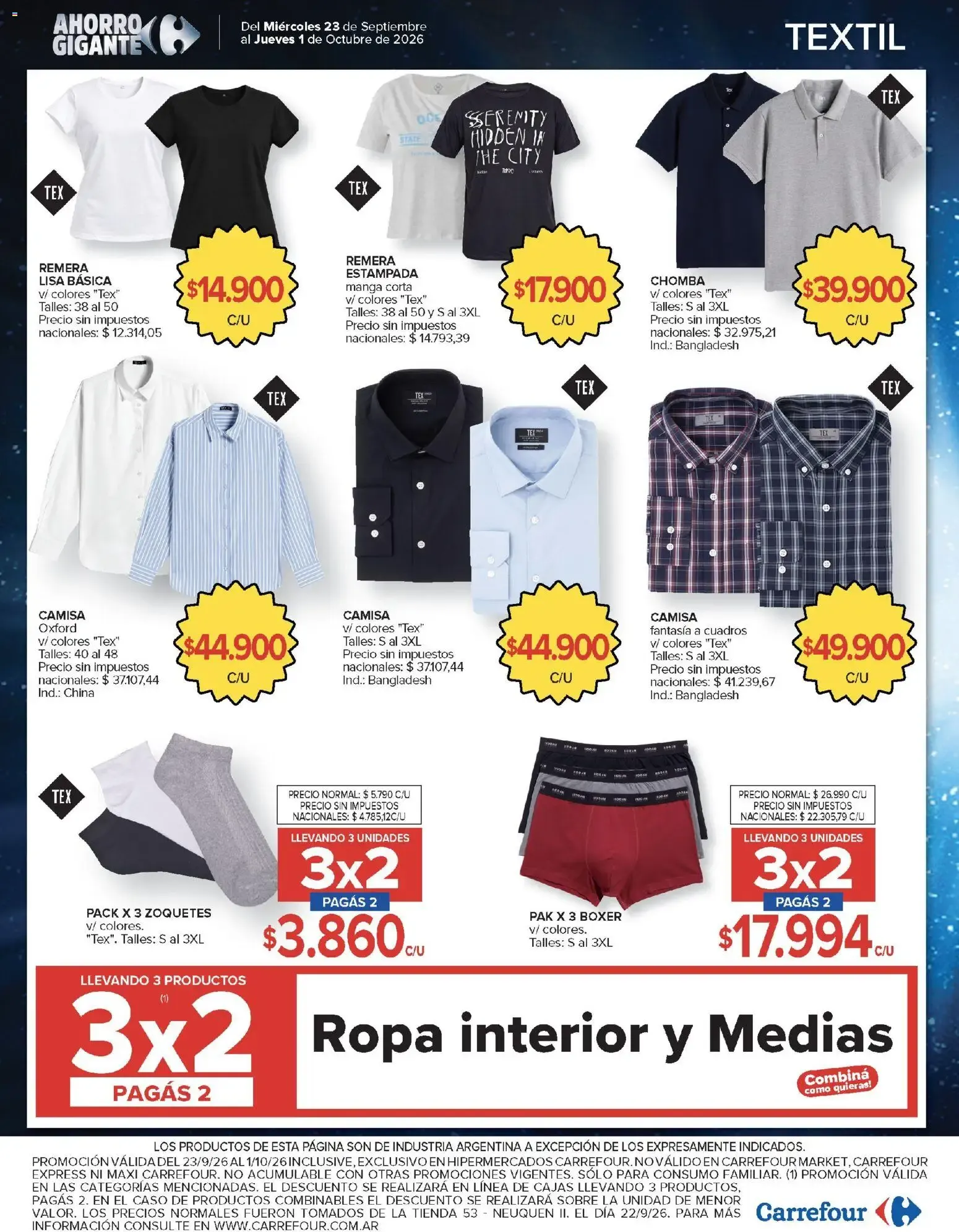 Ofertas de Carrefour - Carrefour Hiper Ofertas || del 23/09/2026 - 02/10/2026 || Promociones 23 de septiembre al 1 de octubre 2026 - Página 26 del catálogo