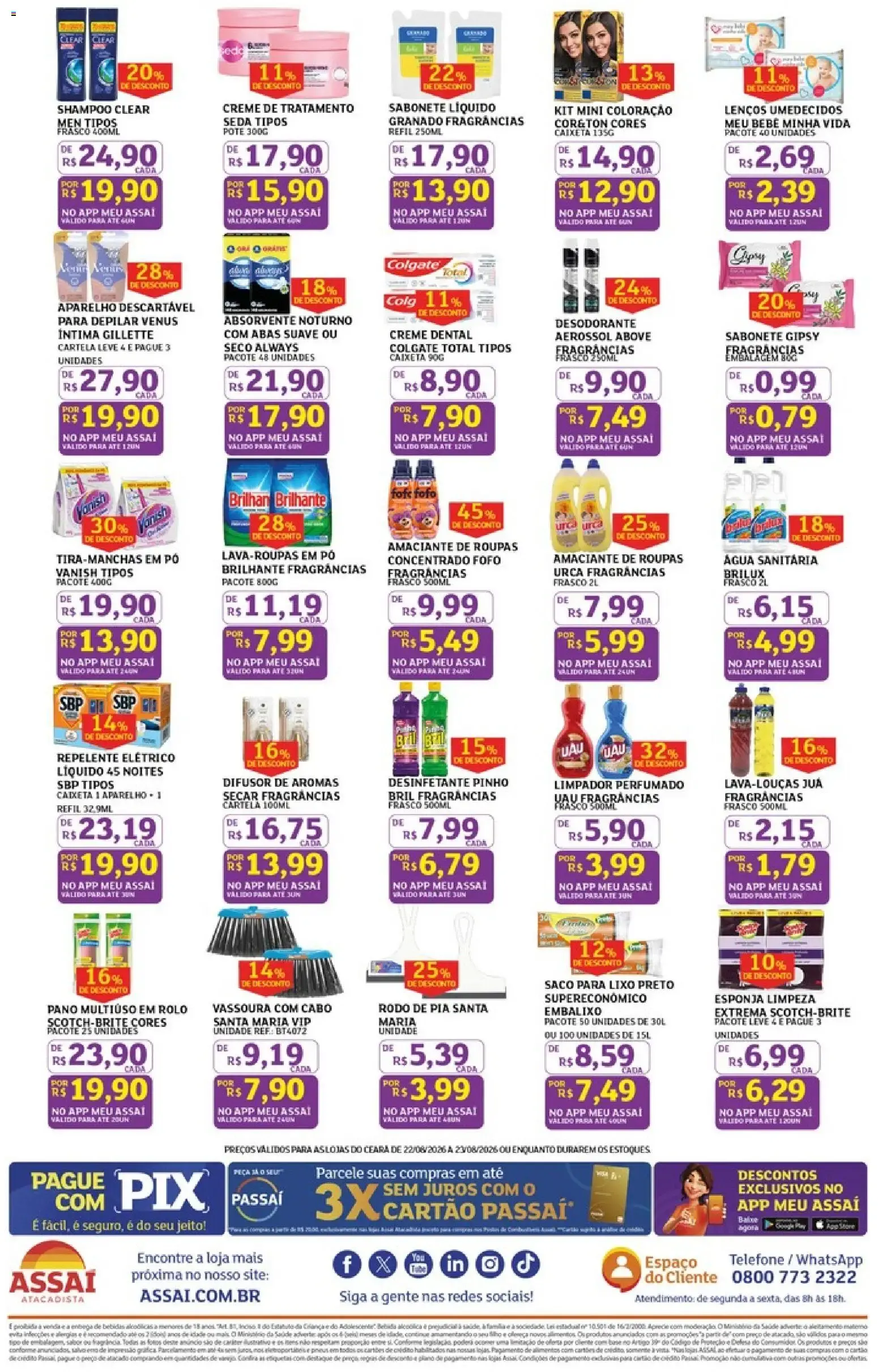 Encarte de Assaí Atacadista ofertas - CE de 22/08/2026 | Promoções Online 22 de agosto até 23 de agosto 2026 - Pagina 4