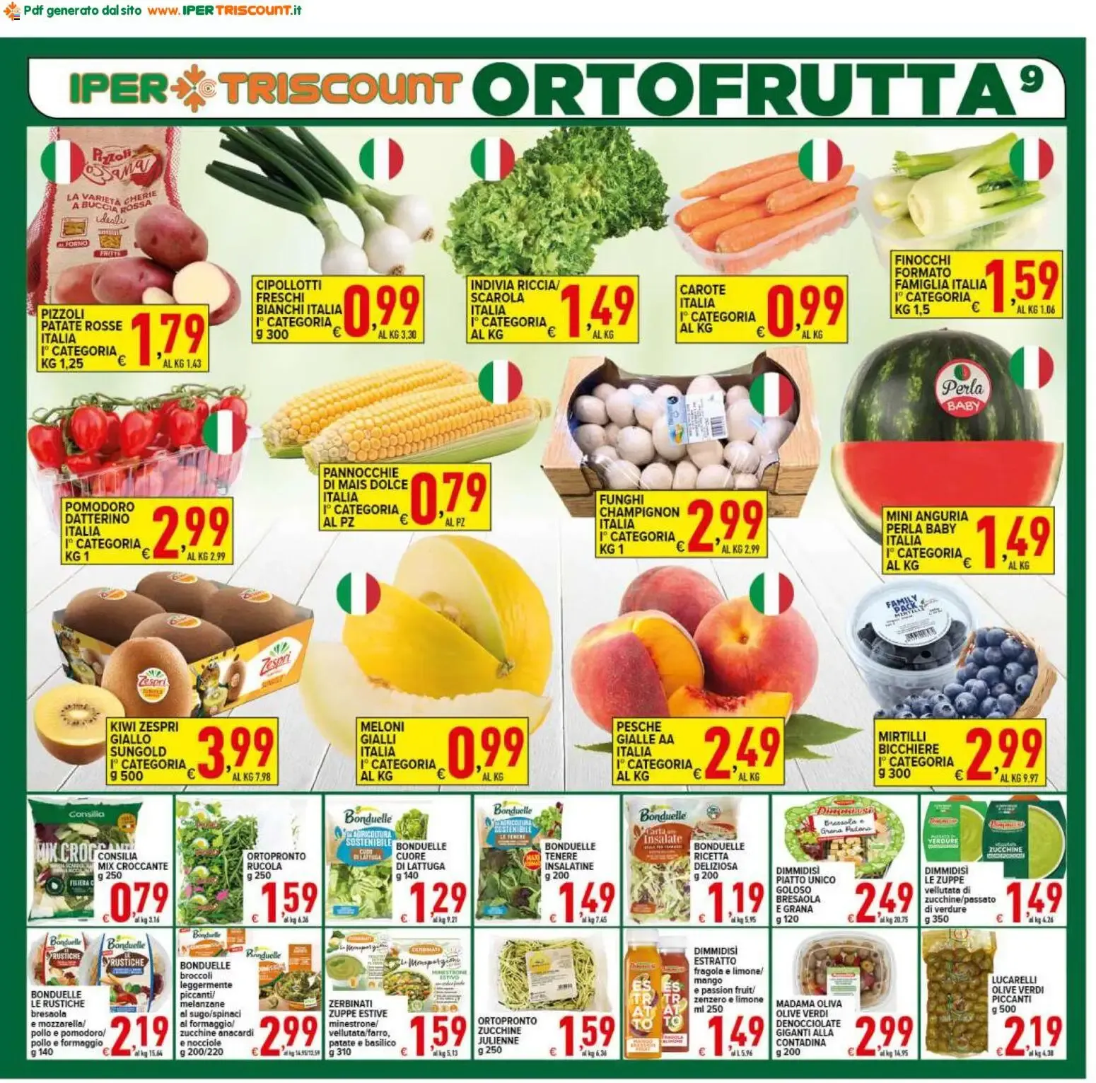Ipertriscount volantino dal 22/07/2026 - online Offerte da 22 luglio a 30 luglio di 2026 - Pagina del volantino 9