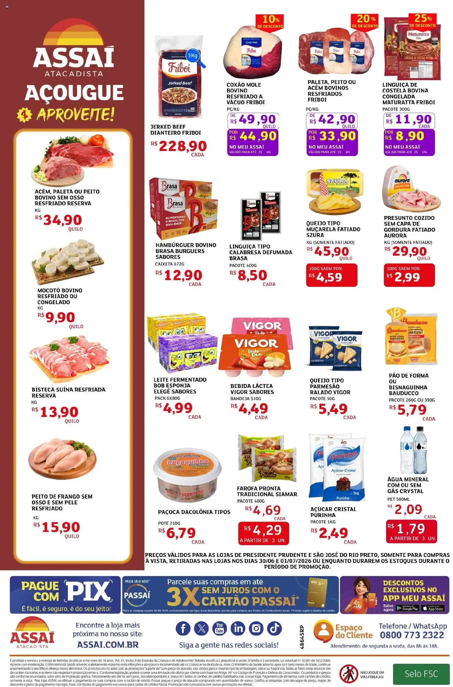 Encarte de Assaí Atacadista ofertas - SP de 30/06/2026 | Promoções Online 30 de junho até 1 de julho 2026 - Pagina 2