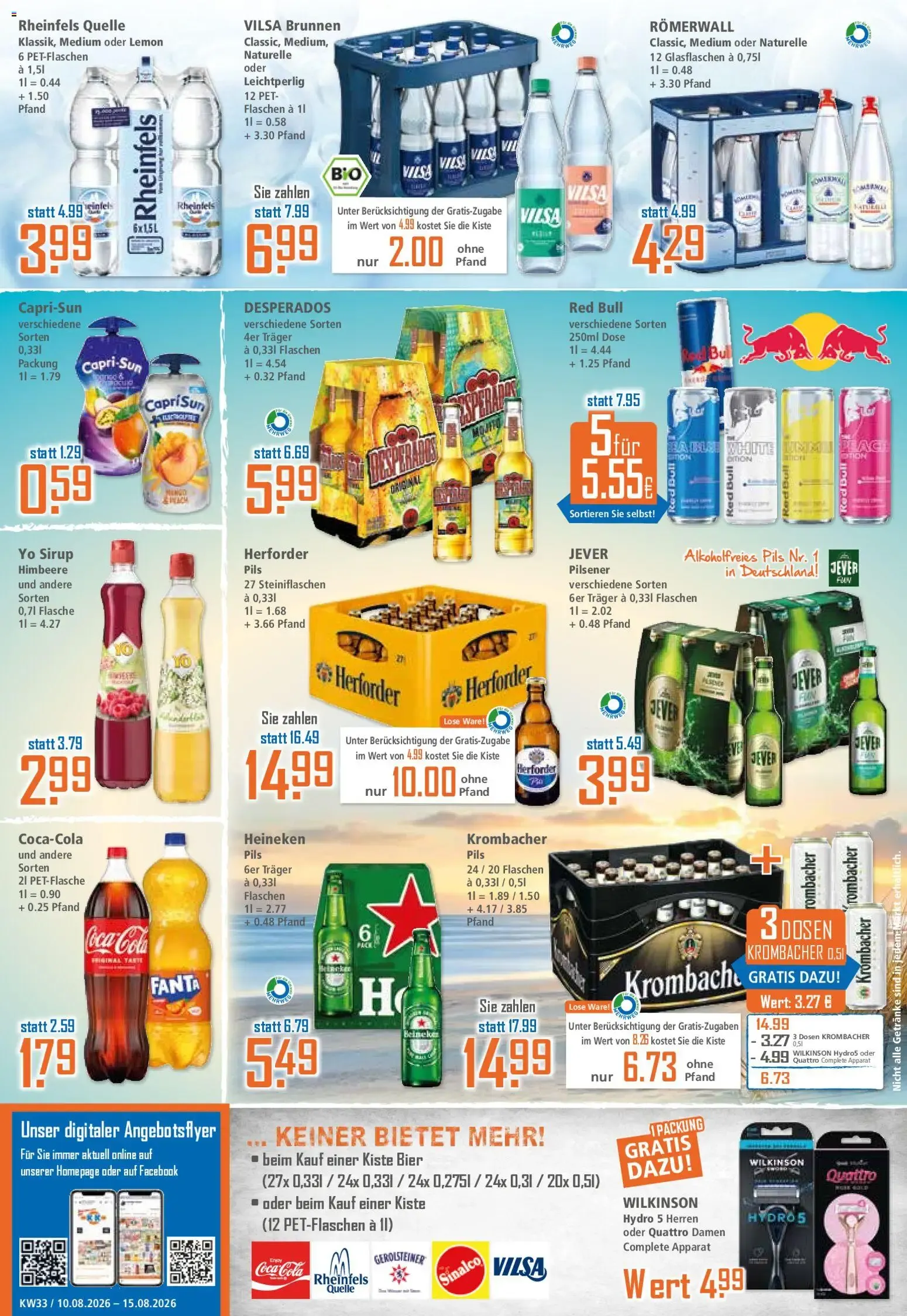 ANGEBOTE: KW33 GÜLTIG VON MONTAG 10.08. BIS SAMSTAG 15.08.2026 von 10. August bis 15. August 2026 - Prospekt seite 12