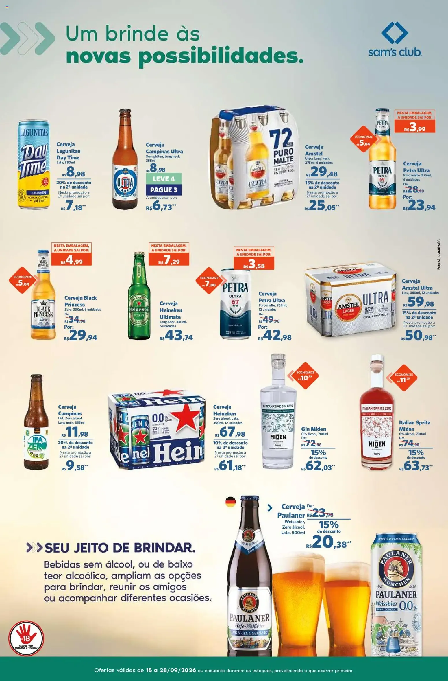 Encarte de Sam's Club Viva Bem 15 de setembro até 28 de setembro 2026 - Pagina 12