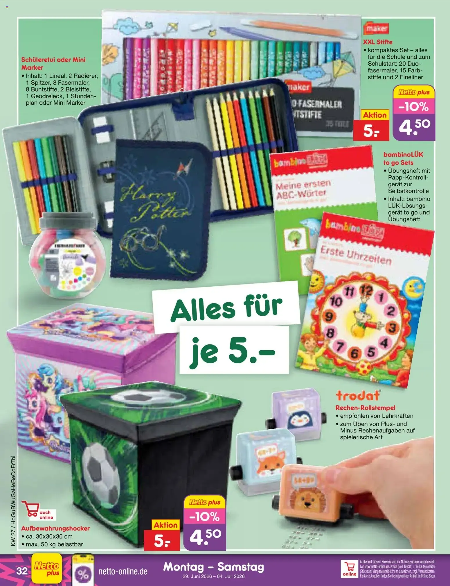 Netto Marken-Discount Prospekt (ab 29.06.2026) » Angebote von 29. Juni bis 4. Juli 2026 - Prospekt seite 48