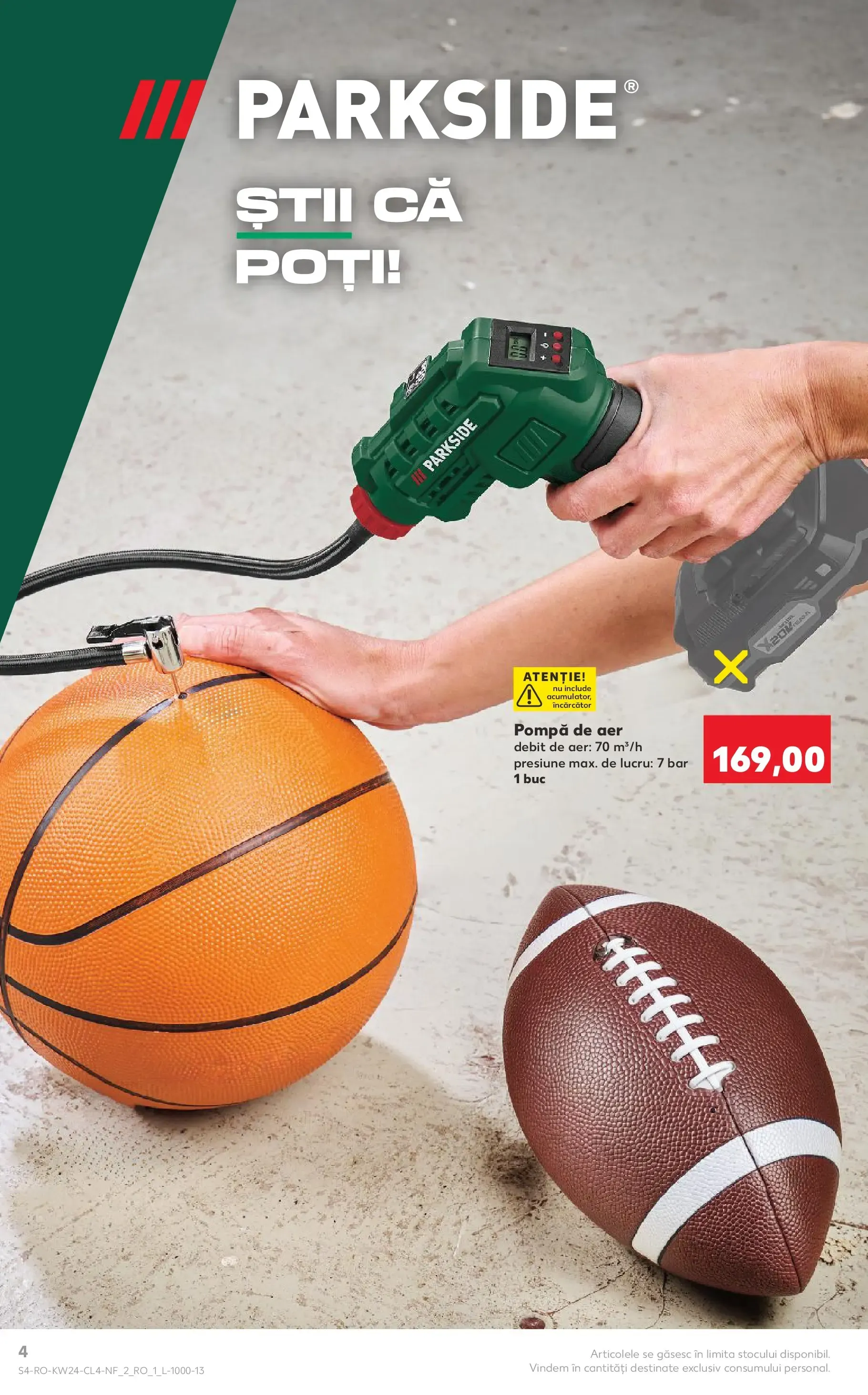Catalog Kaufland Catálogo: Ofertas de herramientas Parkside de la 10 iunie până la 16 iunie 2026 - Revista Pagina 4