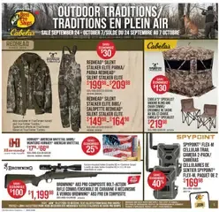 Outdoor Traditions / Traditions En Plein Air from September 24 to October 7 2026 - flyer page 1