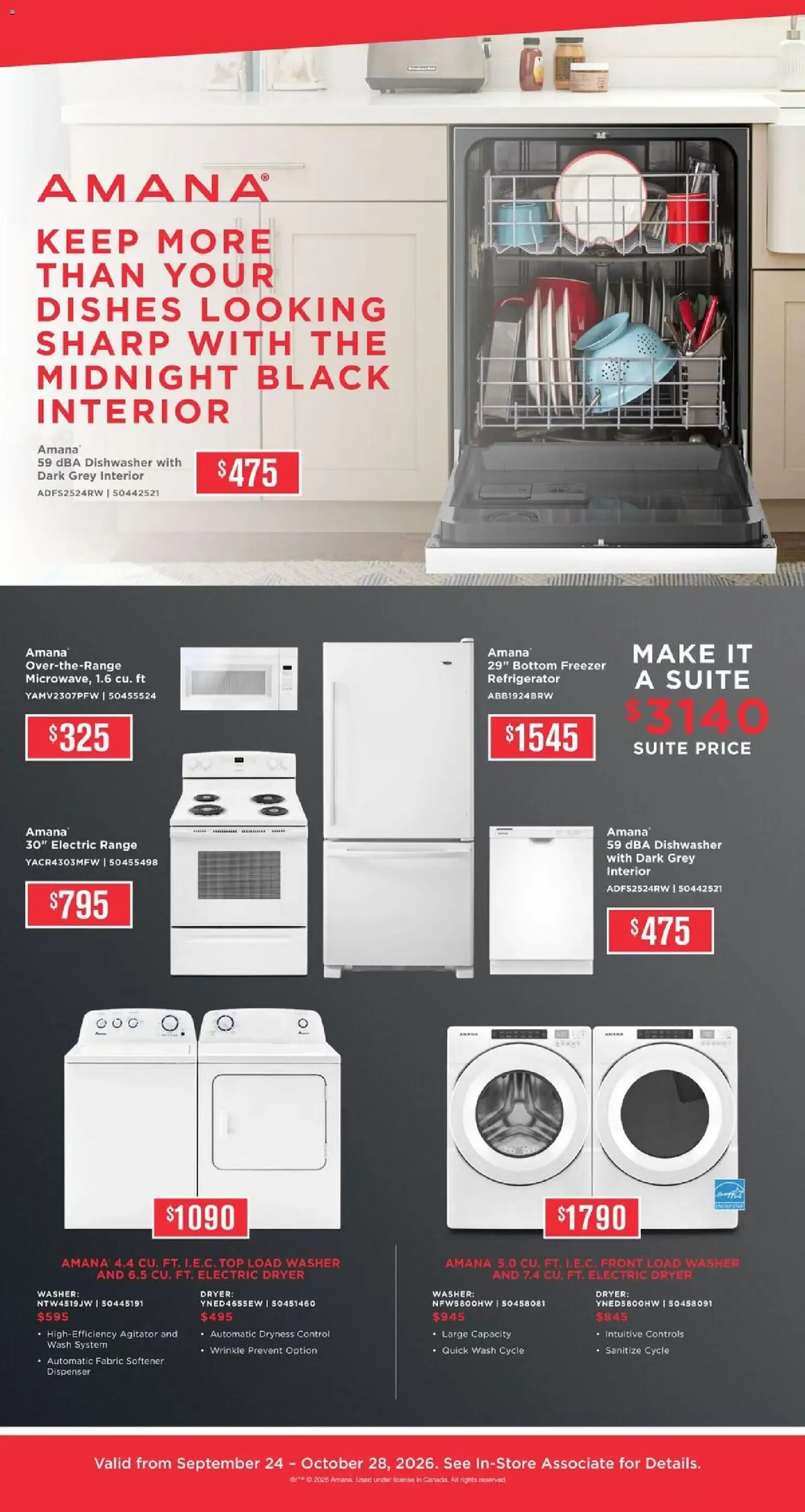 Leon's - 100 Super Sofa Sale & Appliance Deals from October 15 to November 4 2026 - flyer page 10