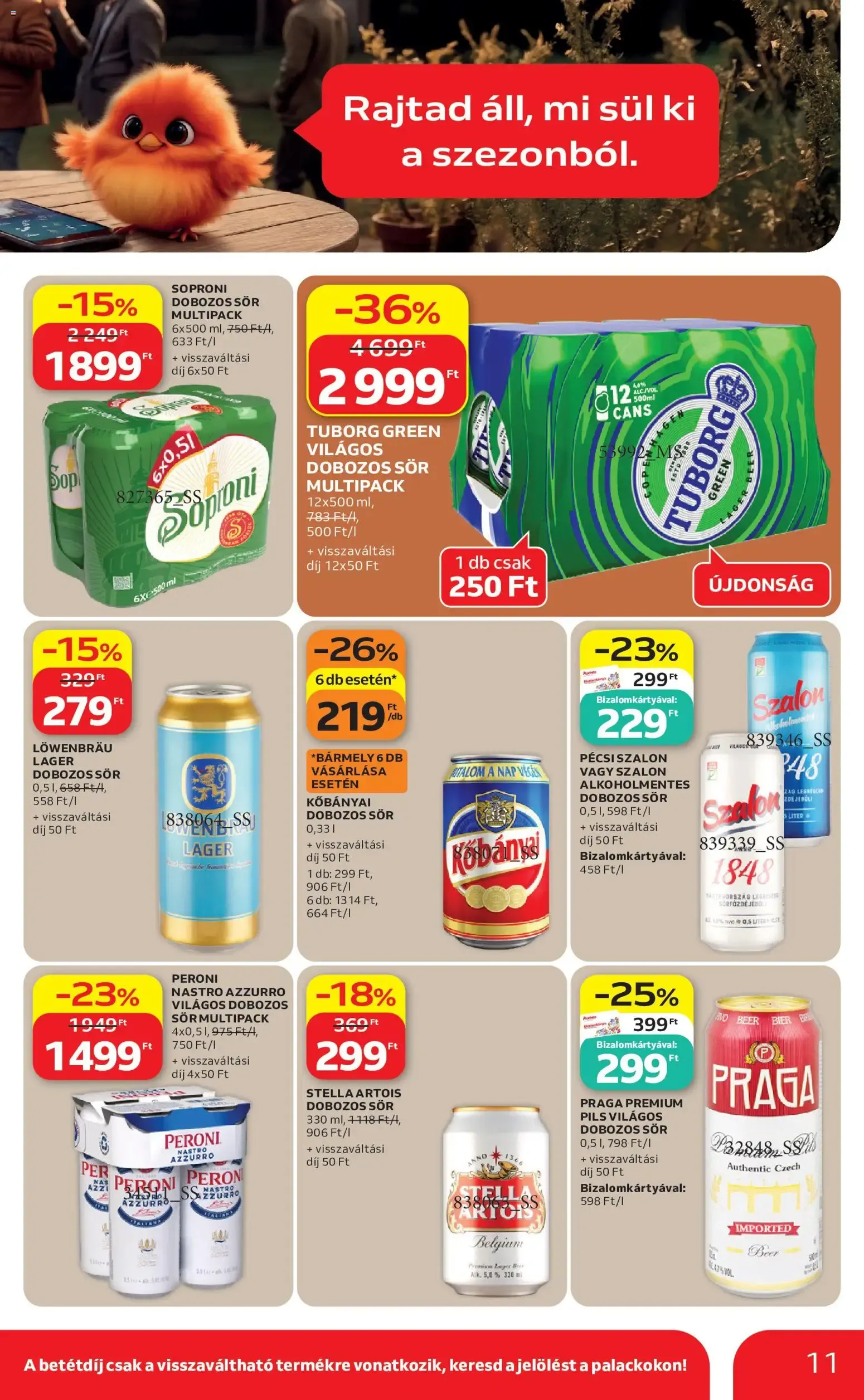 Katalógus Auchan Grill ajánlataink - 2026.06.25. -tól/töl > akció, lapozható szórólap 🛍️ június 25.-tól július 8.-ig 2026. - Oldal 11
