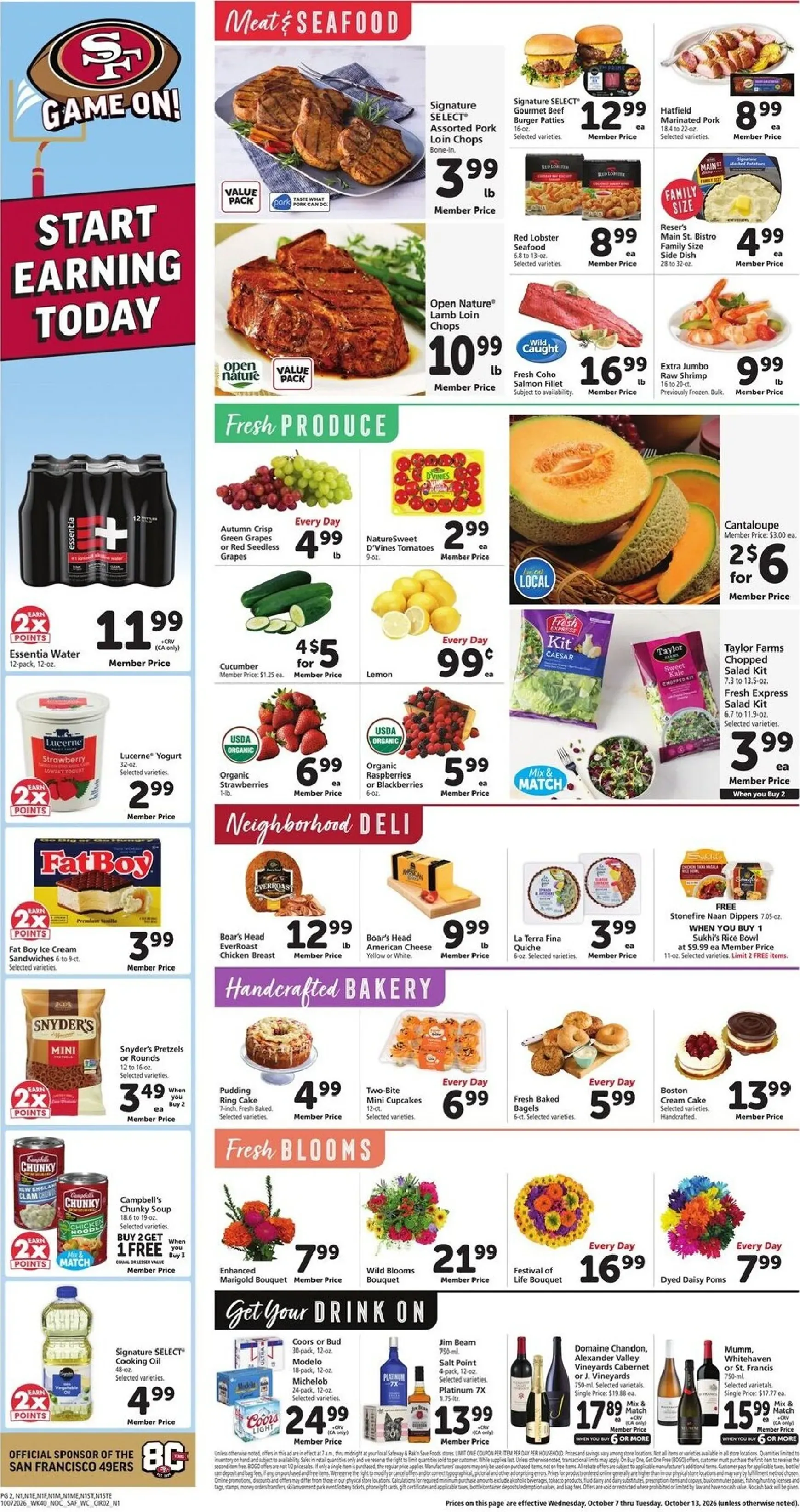 Weekly ad Current Safeway leaflet valid from Wednesday 10/07/2026 to Tuesday 10/13/2026 from October 7 to October 13 2026 - Page 2