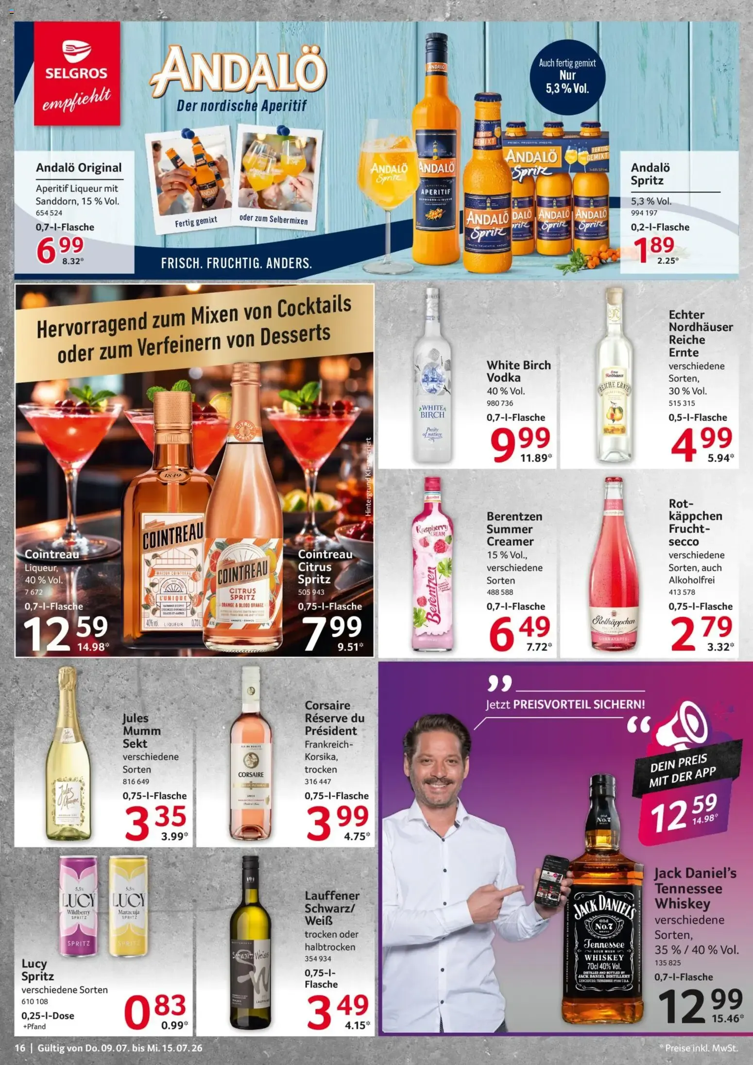 Selgros Prospekt (ab 09.07.2026) zum Blättern von 9. Juli bis 15. Juli 2026 - Prospekt seite 16