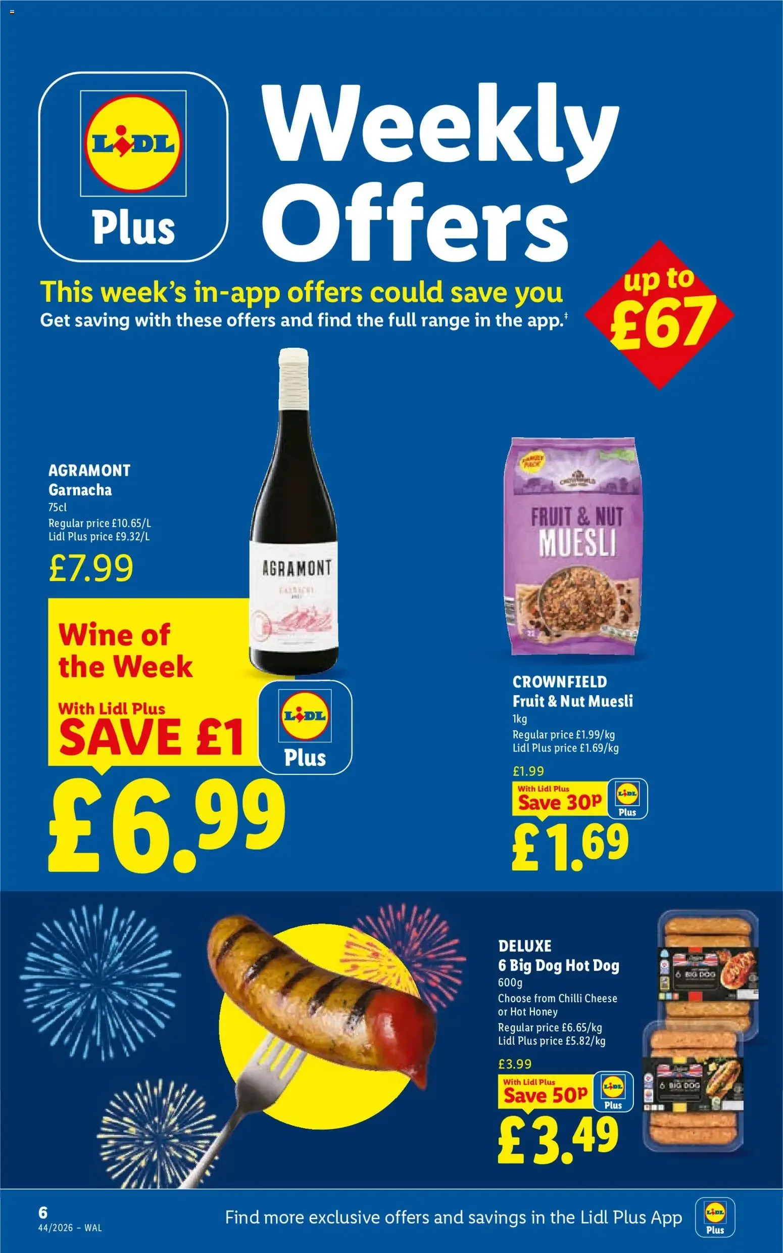 Weekly offers Lidl Wales (29/10/2026 - 04/11/2026) - Offers Online from 29 October to 4 November 2026 - Catalogue Page 6