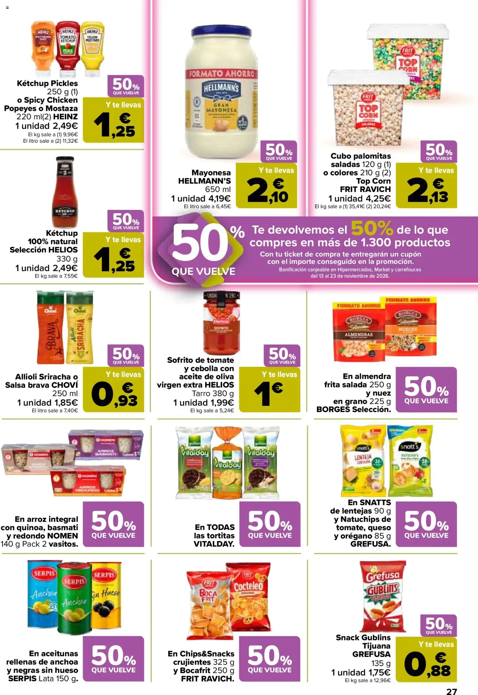 Catálogo de Carrefour folleto del 27/10/2026 | Catálogo 27 de octubre al 12 de noviembre 2026 - Página 30