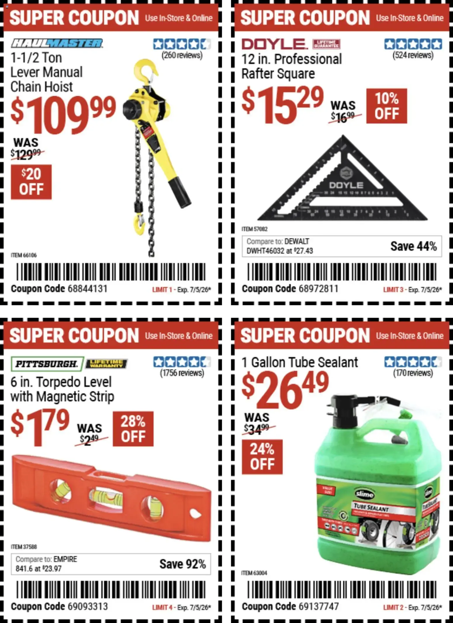 Weekly ad Harbor Freight Weekly Ad (06/22 - 07/05 2026) - Flyer from June 22 to July 5 2026 - Page 23