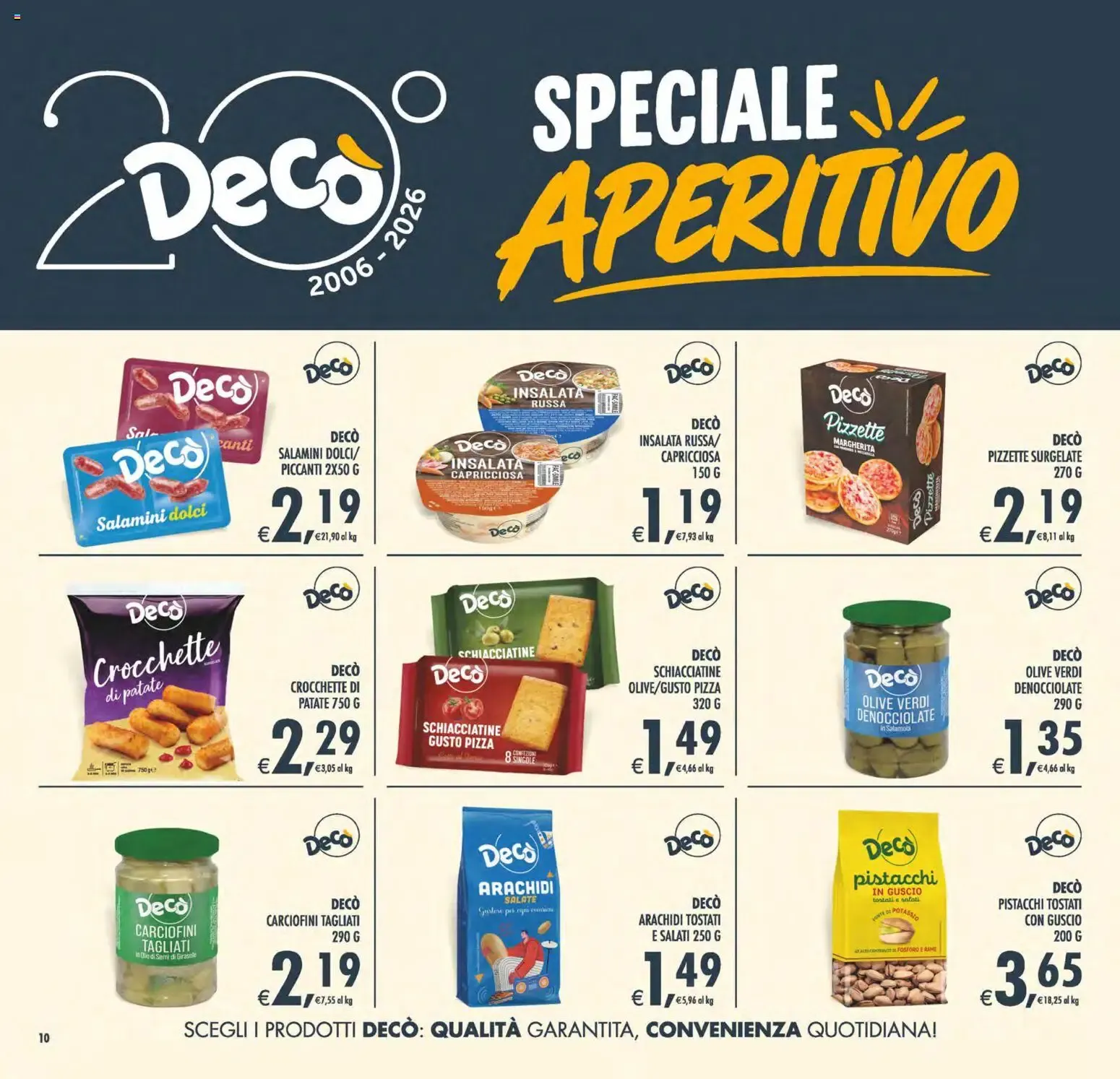 Nuovo Decò volantino Maxistore, Supermercati Lipari dal 13/10/2026 > offerte anteprima 🛍️ da 13 ottobre a 22 ottobre di 2026 - Pagina del volantino 10