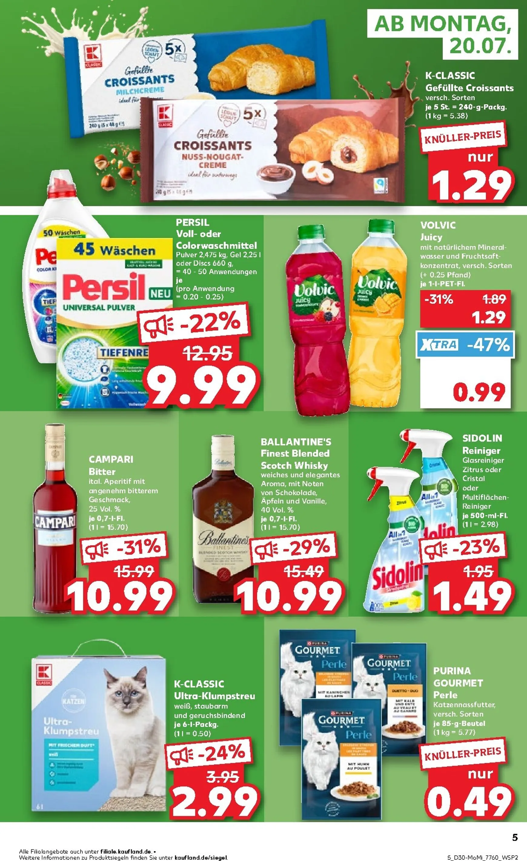 Kaufland Angebote ab Montag von 20. Juli bis 22. Juli 2026 - Prospekt seite 5