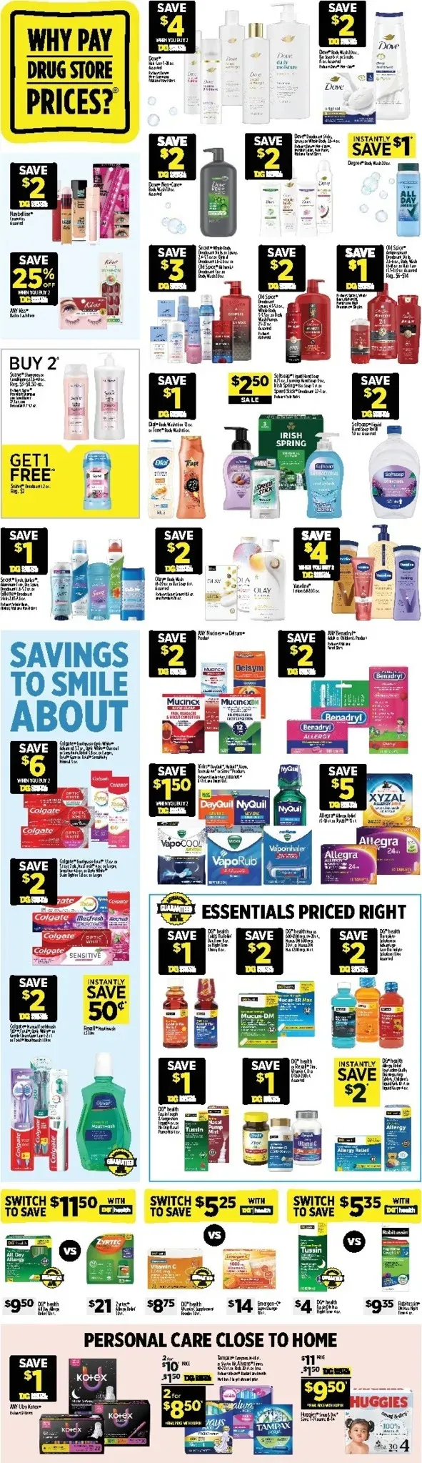 Weekly promotion Current Dollar General leaflet valid from Sunday 10/18/2026 to Saturday 10/24/2026 spanning from October 18 to October 24 2026 - Page 12 for Catalogue 365