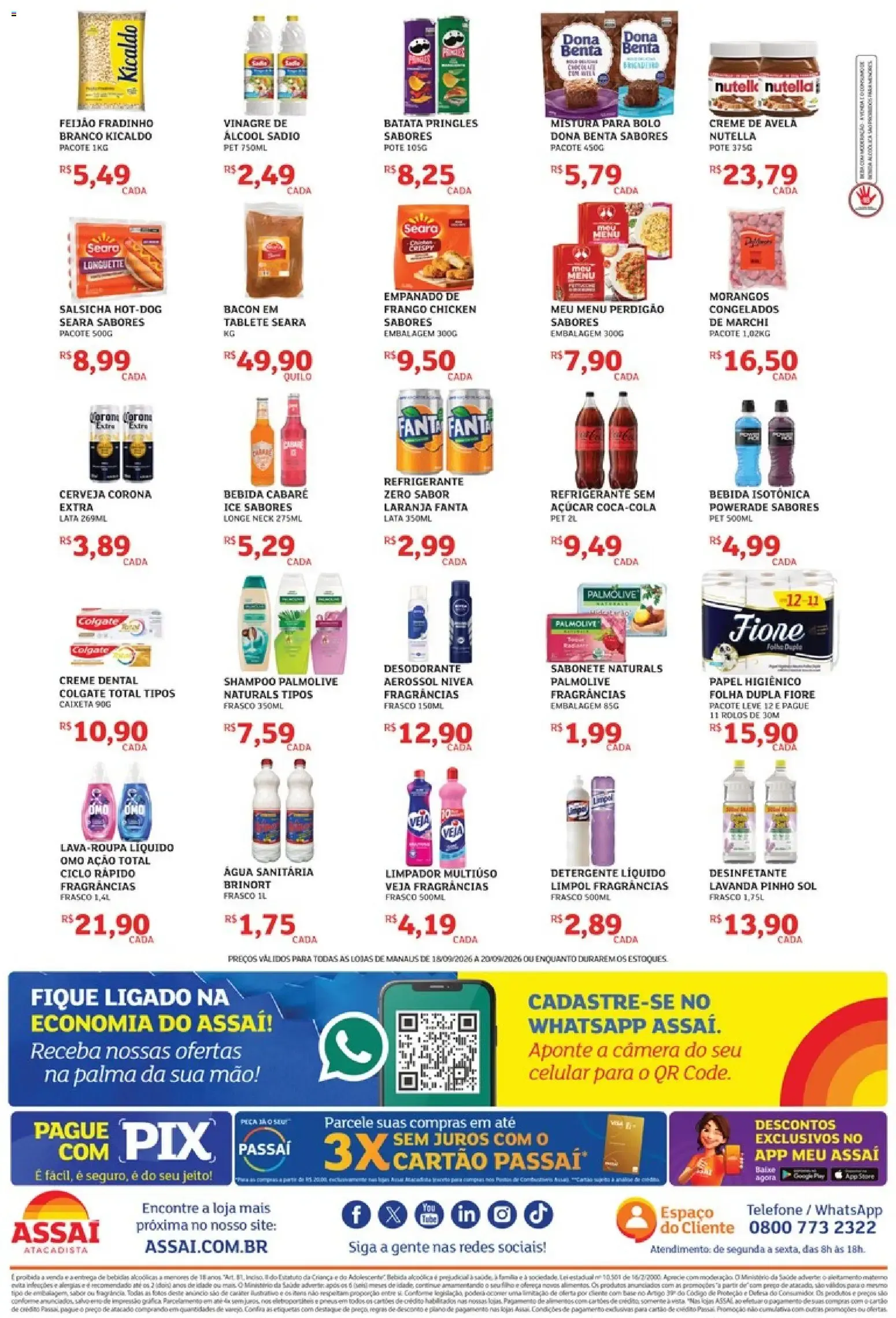 Encarte de Assaí Atacadista ofertas - AM de 18/09/2026 | Promoções Online 18 de setembro até 20 de setembro 2026 - Pagina 2