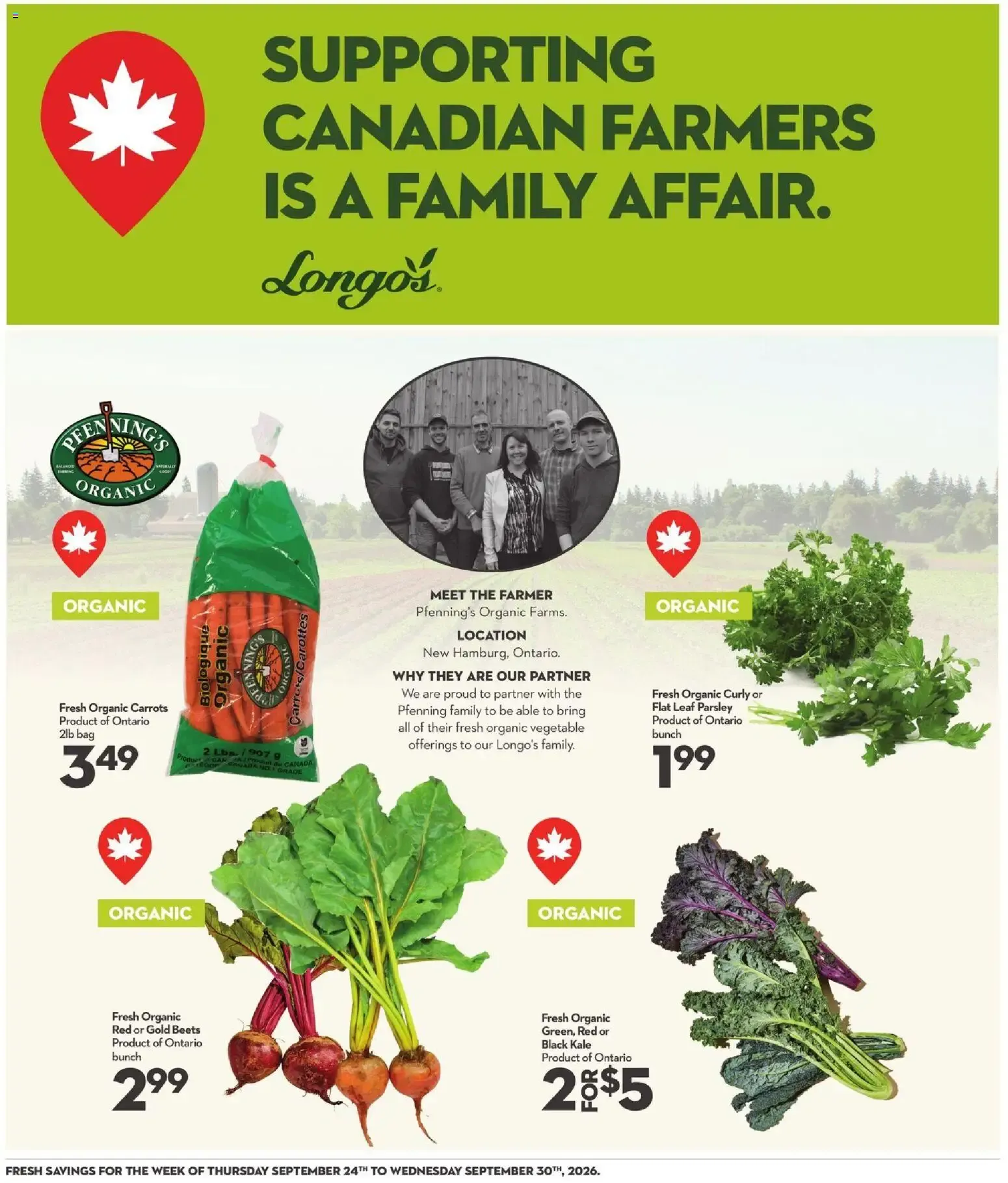 Longo's weekly flyer / circulaire from Sep 24, 2026 > weekly specials & deals from September 24 to September 30 2026 - flyer page 9