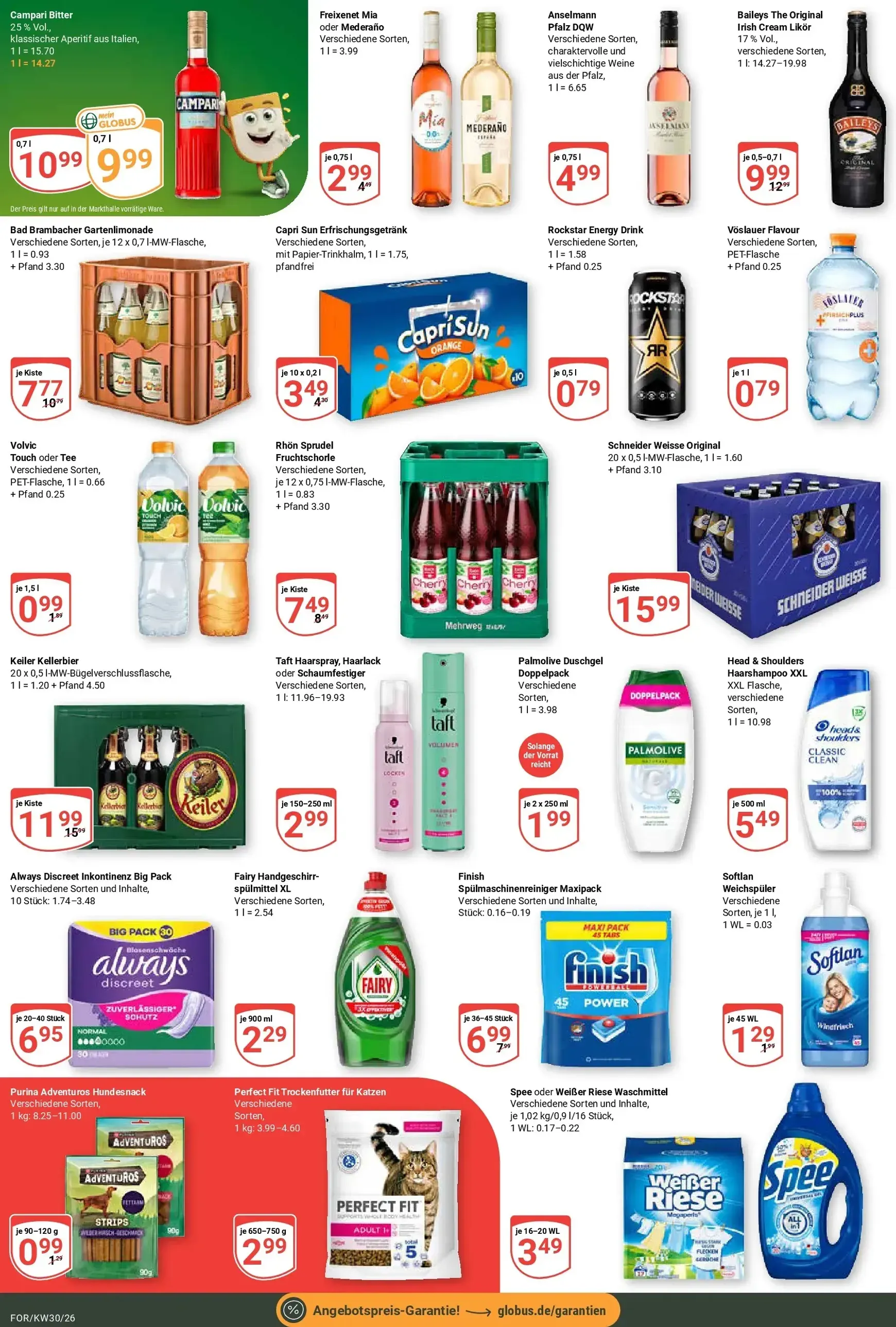 Globus - Globus: Wochenangebote Prospekt – von Montag 20.07.2026 bis Samstag 01.08.2026 von 20. Juli bis 1. August 2026 - Prospekt seite 8