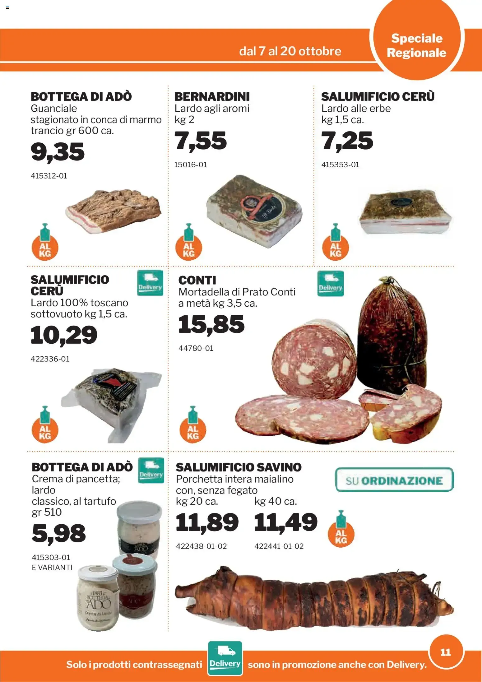 GrosMarket Toscana da 7 ottobre a 20 ottobre di 2026 - Pagina del volantino 10