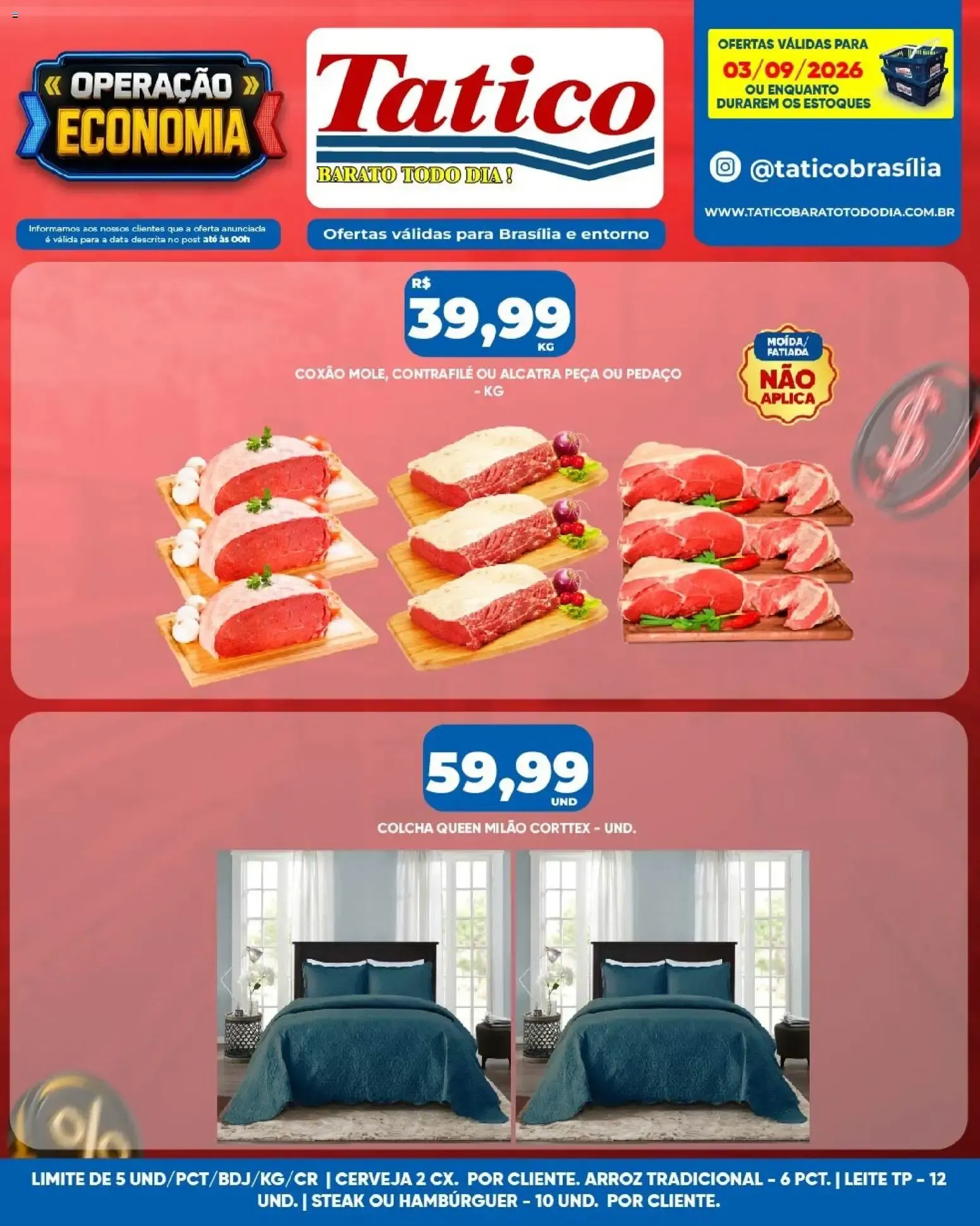 Encarte de Tatico ofertas do Dia de 04/09/2026 | Promoções Online 4 de setembro até 4 de setembro 2026 - Pagina 36