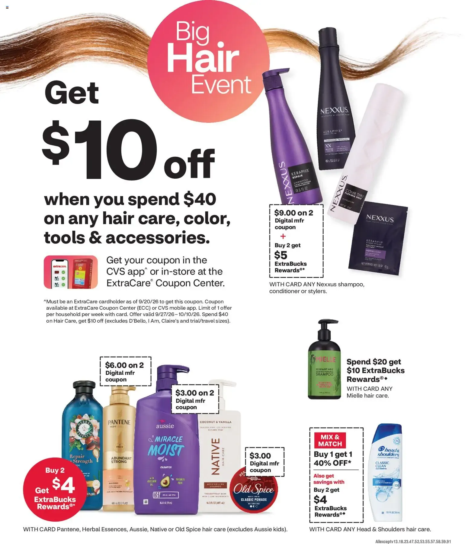 Weekly ad CVS: EXTRA extra big deals days with ExtraCare from September 27 to October 3 2026 - Page 6