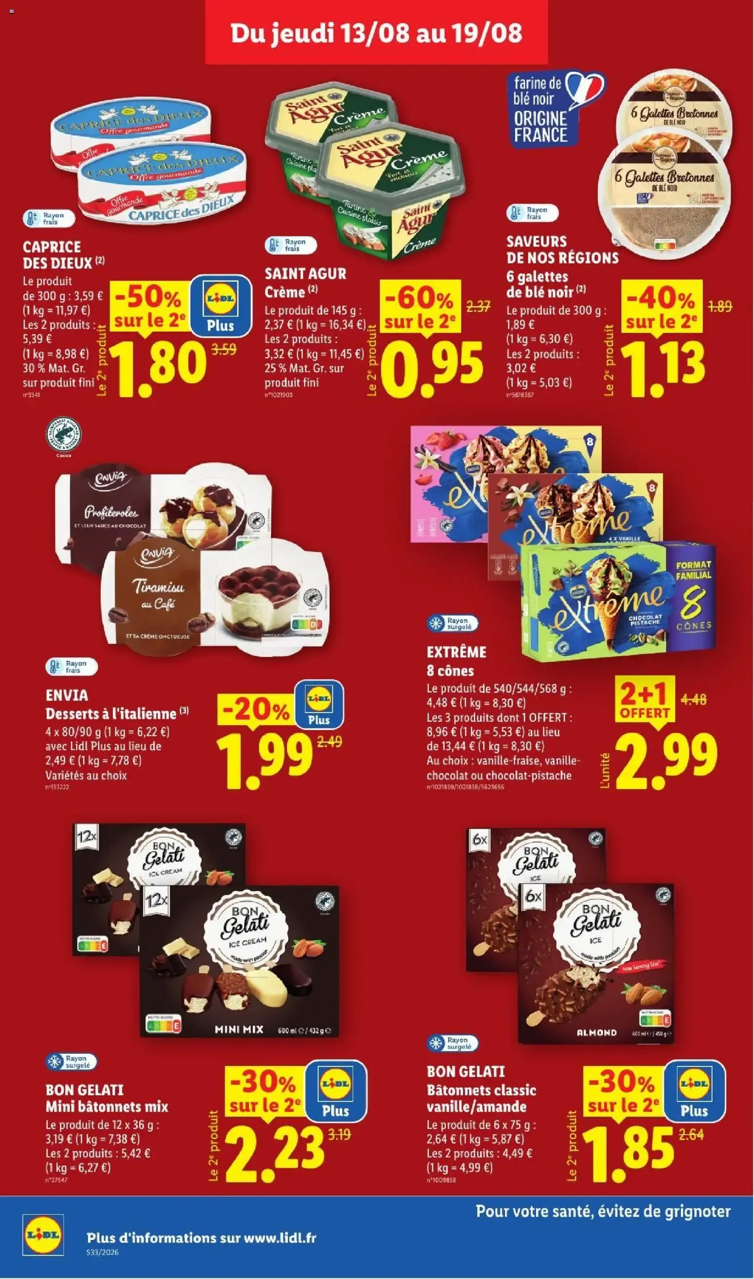 Catalogue LIDL du 13/08/2026 | Promo prospectus en ligne du 13 août au 19 août 2026 - Catalogue page 12