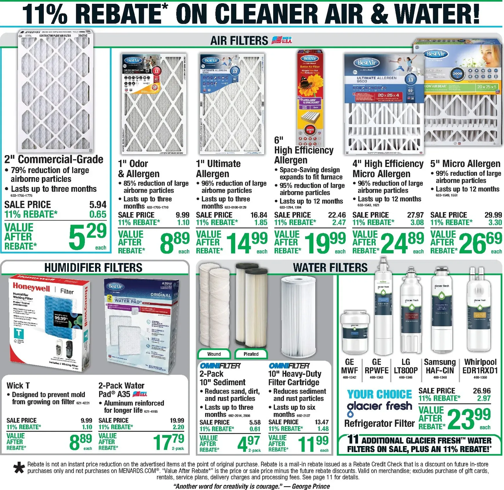 Weekly ad 11% Rebate on Everything! from September 10 to September 20 2026 - Page 20