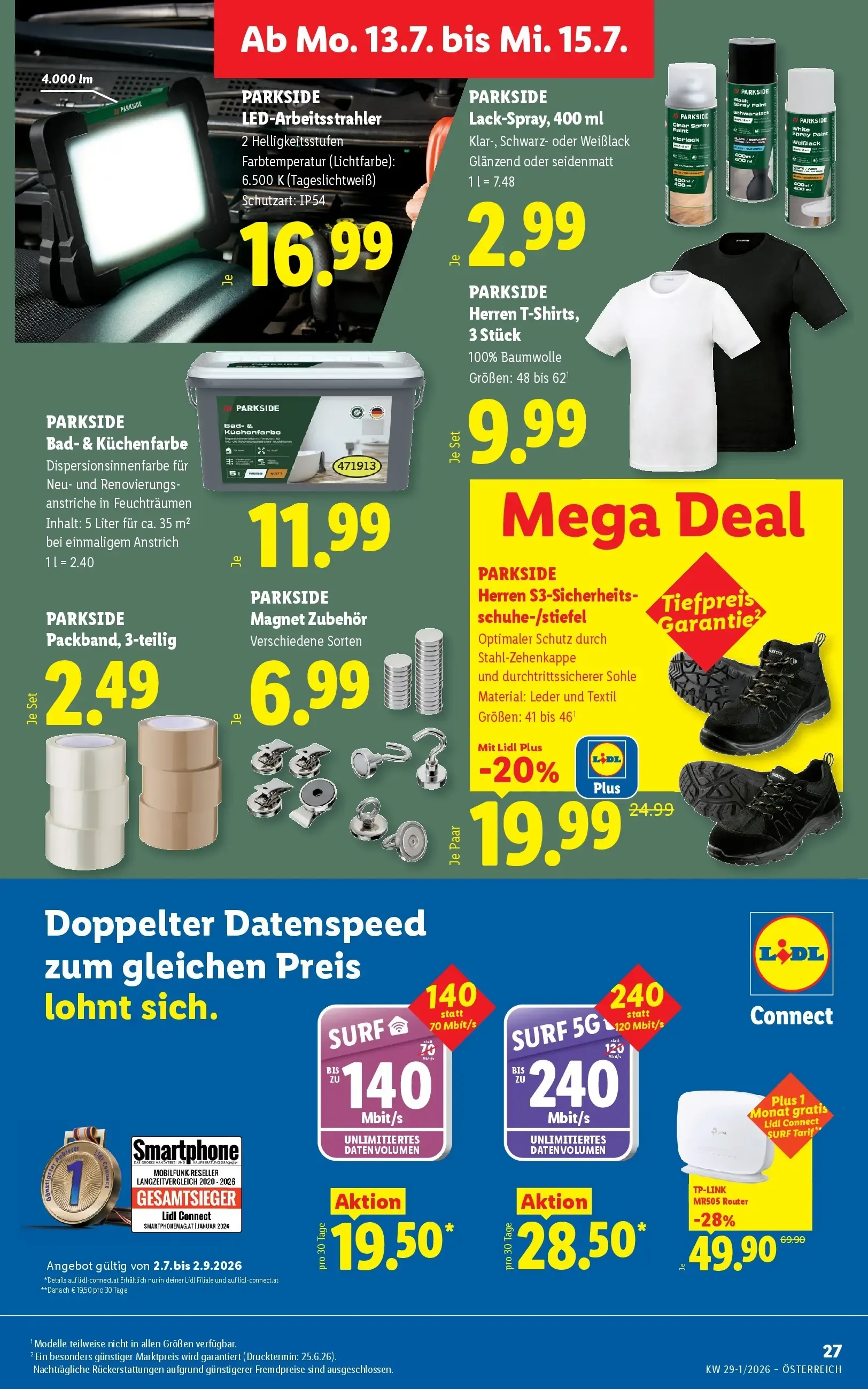 Lidl - Aktion ab 09.07. von 9. Juli bis 11. Juli 2026 - Flugblätt seite 34