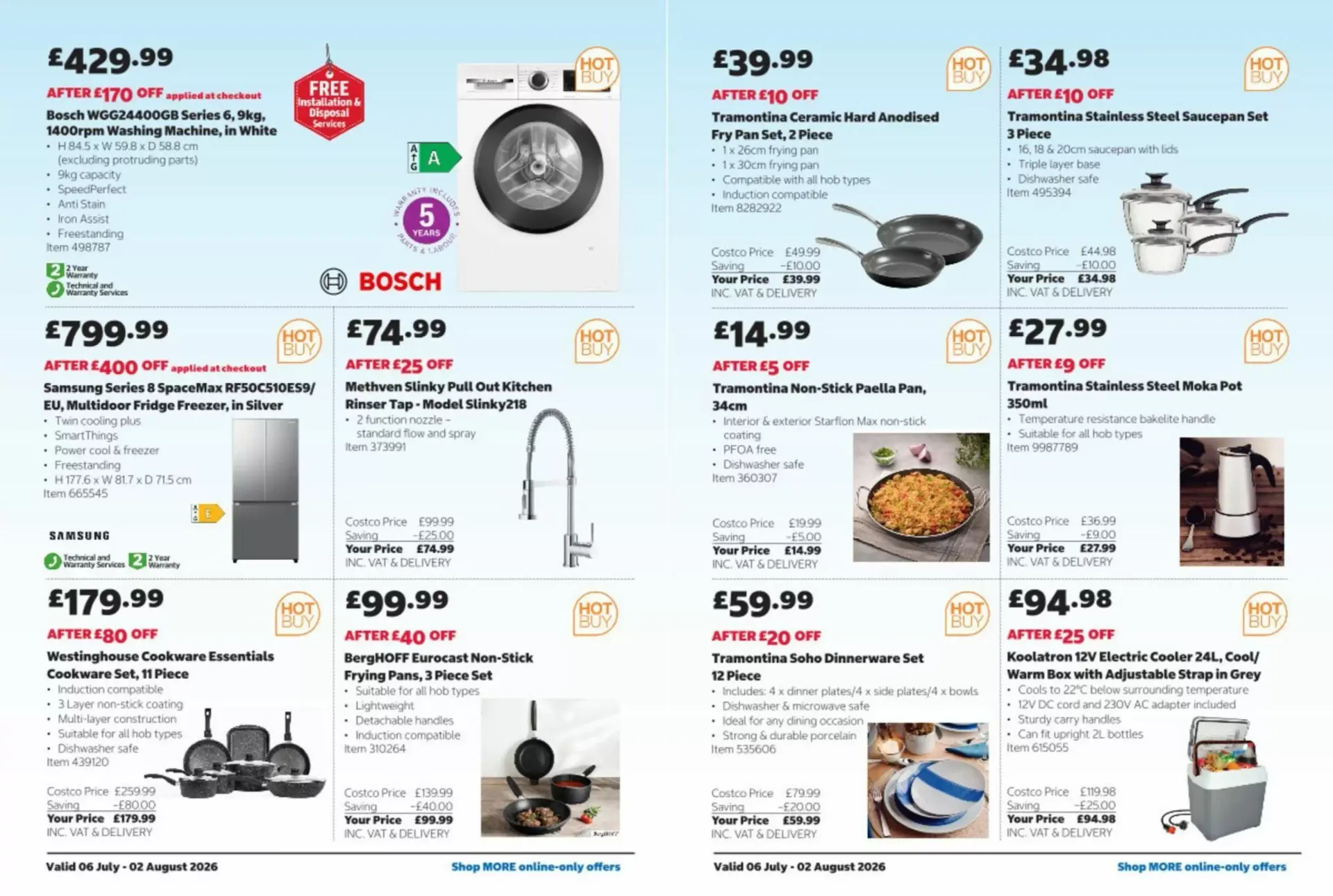 Costco leaflet from 6 July to 2 August 2026 - Catalogue Page 17