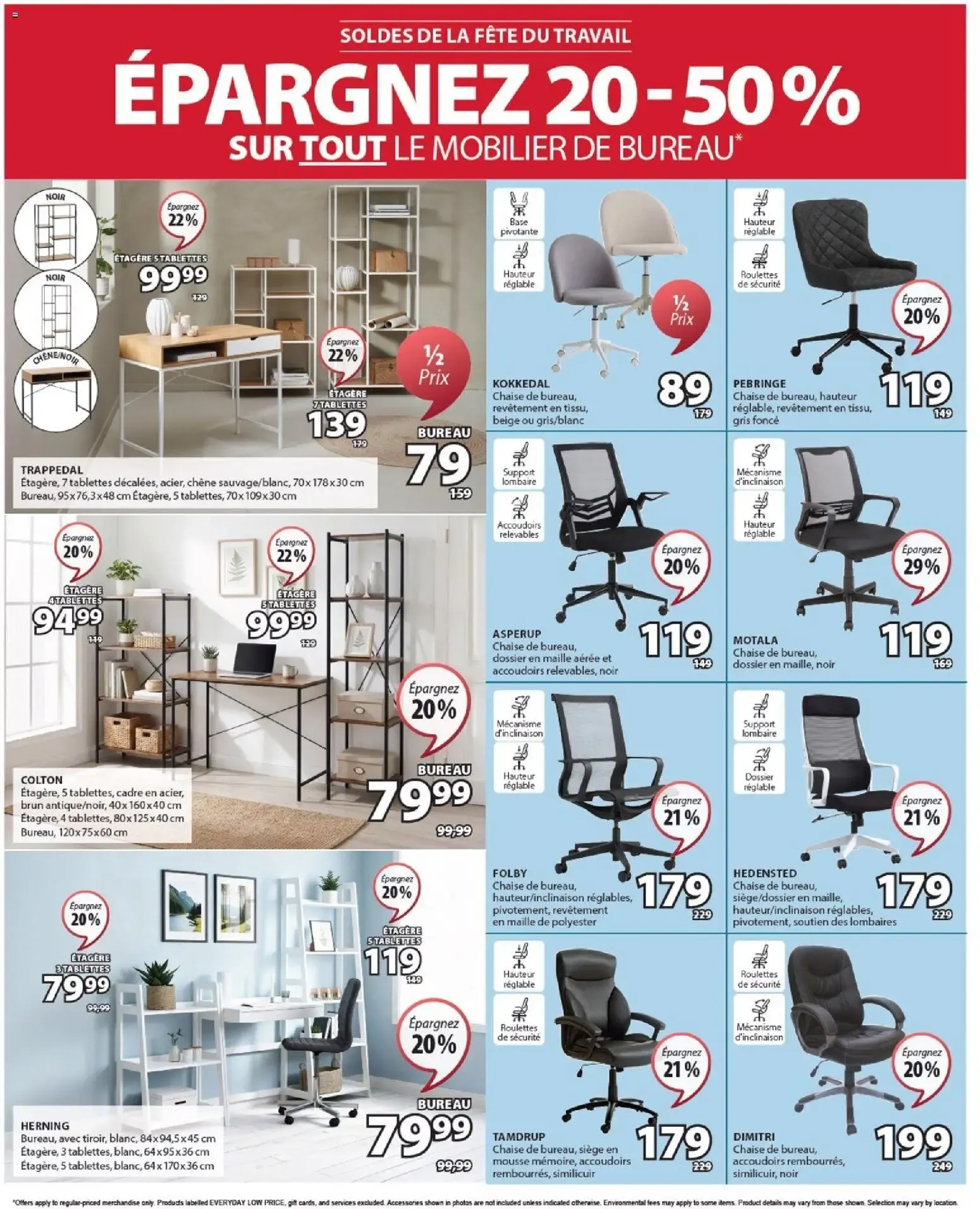 JYSK - Soldes de la Fête du Travail: Épargnez 20-60% from August 27 to September 9 2026 - flyer page 3