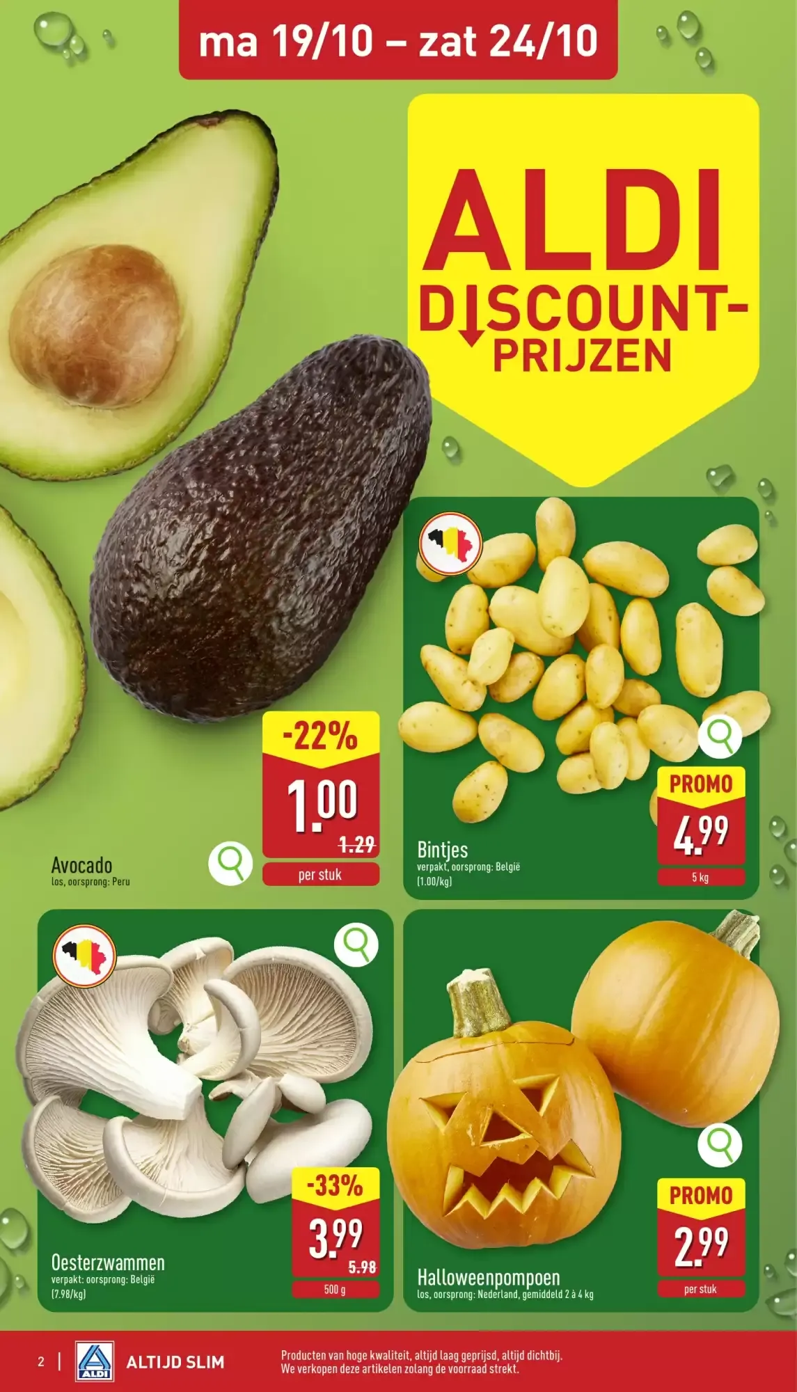 ALDI Folder van ma 19/10 t.e.m. zat 24/10 van 19 oktober tot 24 oktober 2026 - folder pagina 2