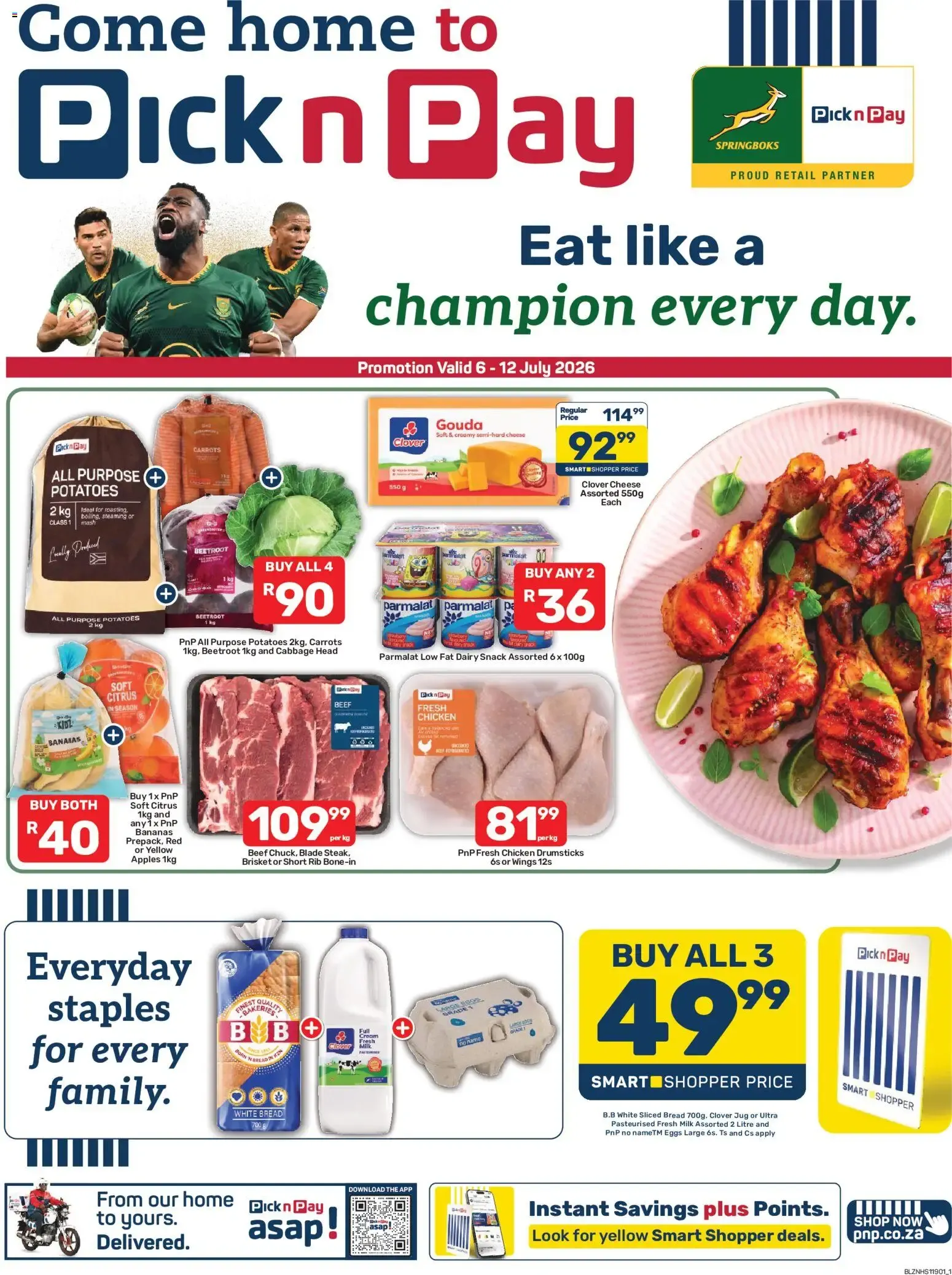 Pick n Pay KwaZulu-Natal - Weekly Specials (06/07/2026 - 12/07/2026) Online from 6 July to 12 July 2026 - Catalogue Page 1