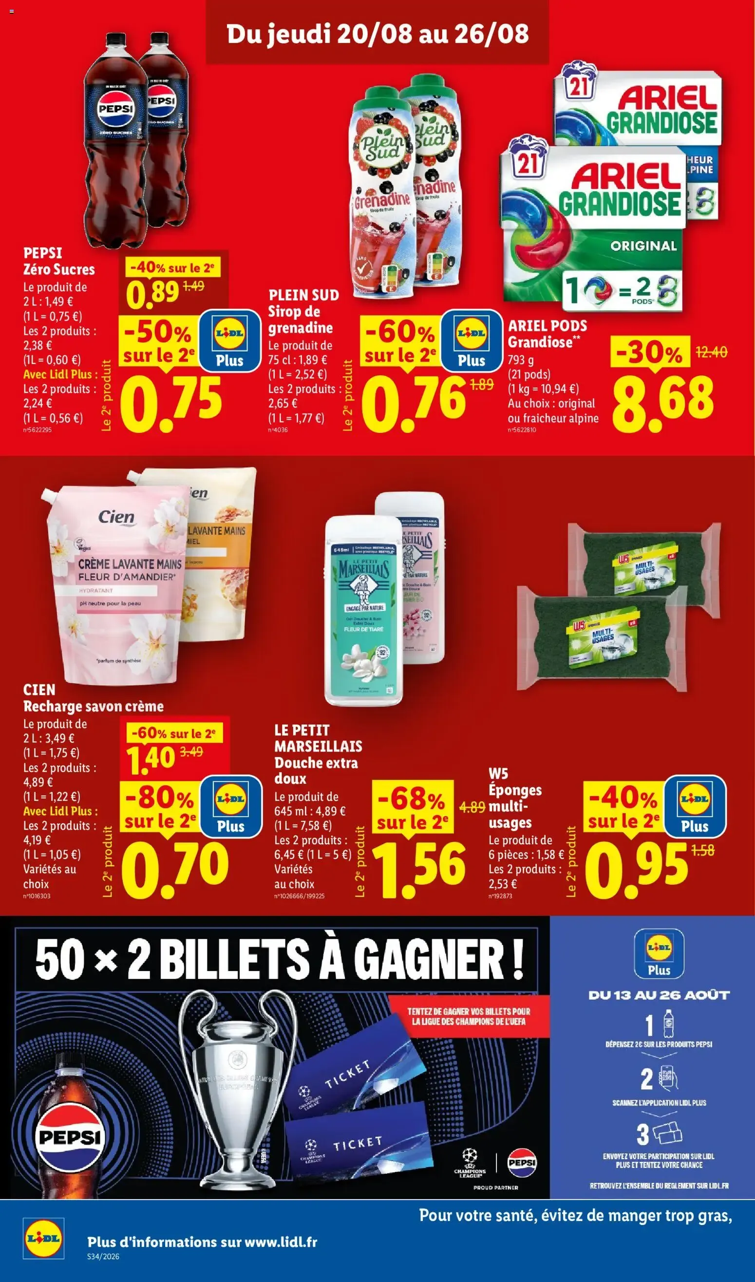 LIDL: La rentrée des économies! du 20 août au 26 août 2026 - Catalogue page 16
