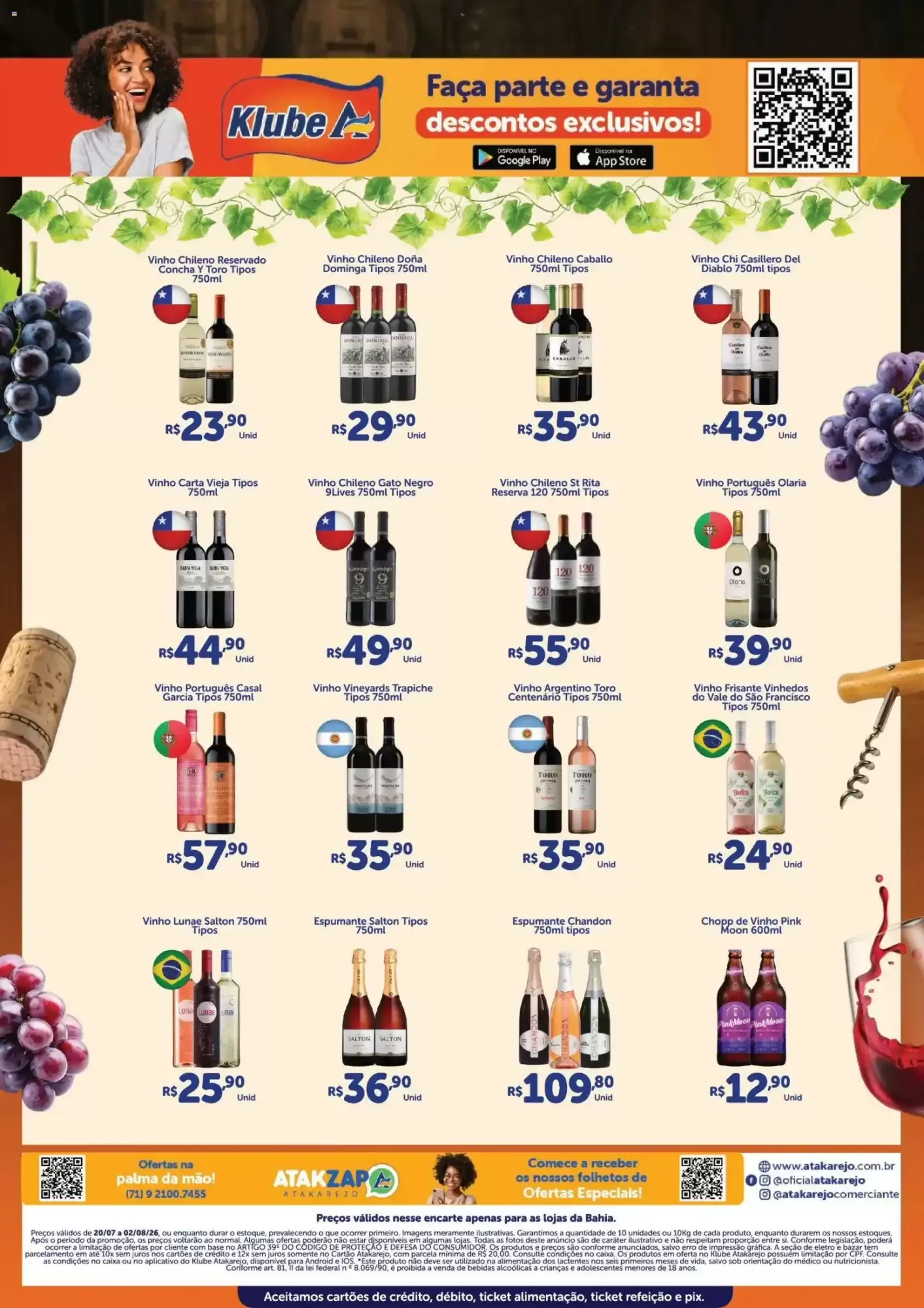 Encarte de Atakarejo: Especial Queijos & Vinhos 20 de julho até 2 de agosto 2026 - Pagina 2