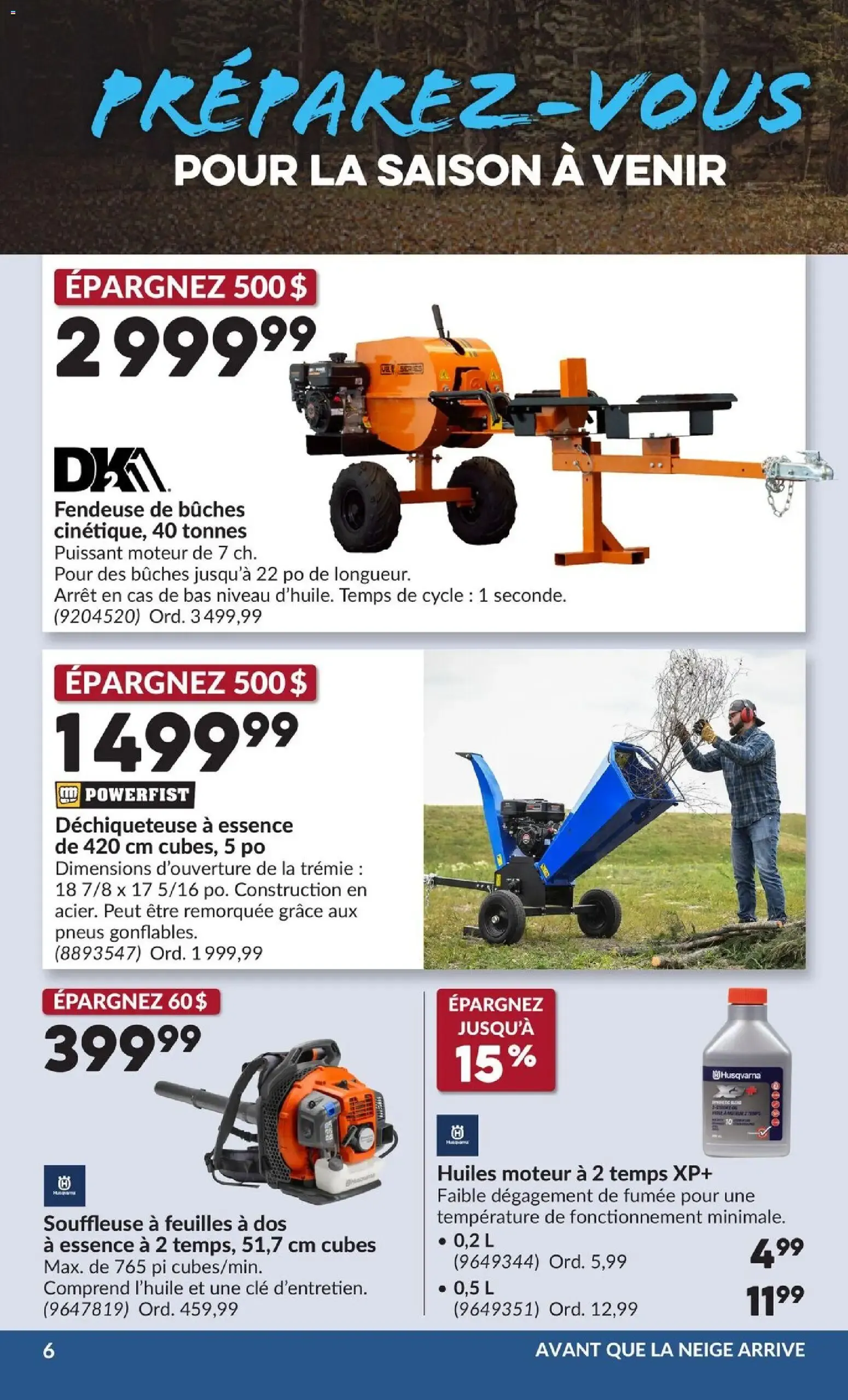 Princess Auto circulaire - 2 Semaines de Soldes ! from Oct 6, 2026 > weekly specials & deals from October 6 to October 18 2026 - flyer page 11