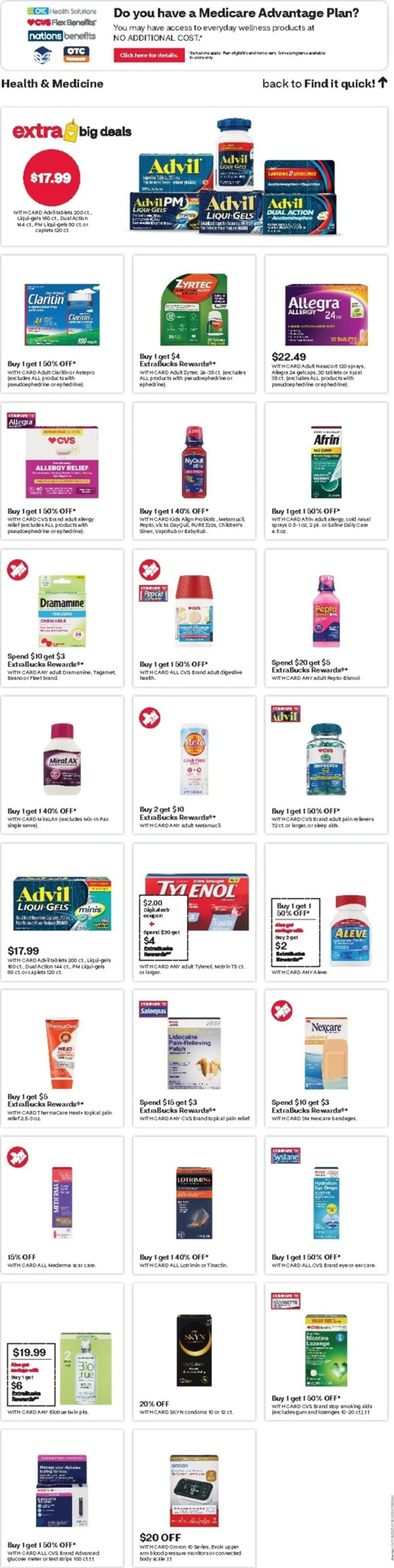 Weekly ad Current CVS Pharmacy - Weekly Ad leaflet valid from Sunday 07/19/2026 to Saturday 07/25/2026 from July 19 to July 25 2026 - Page 5
